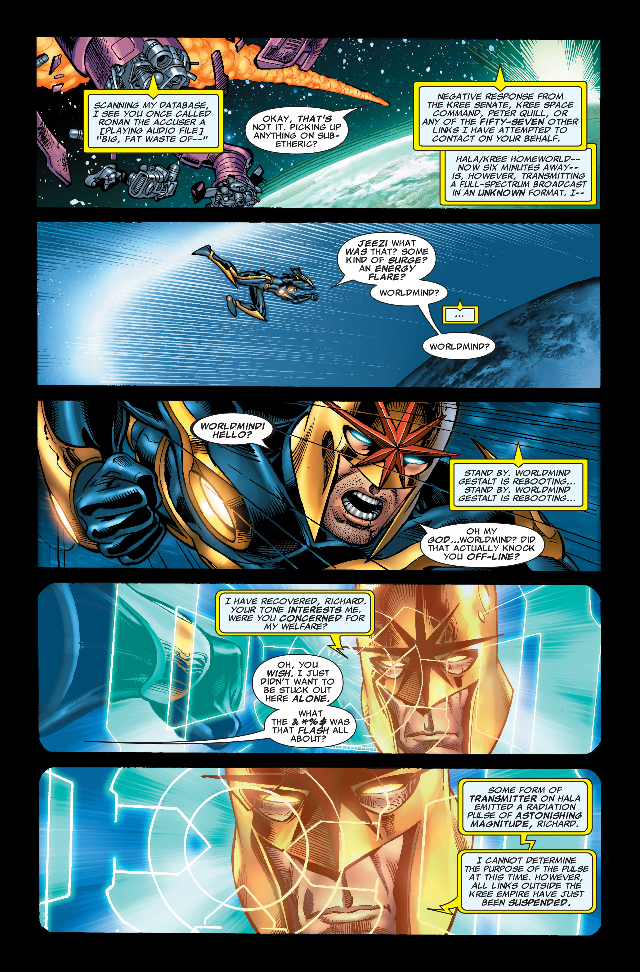 Read online Nova (2007) comic -  Issue #4 - 4