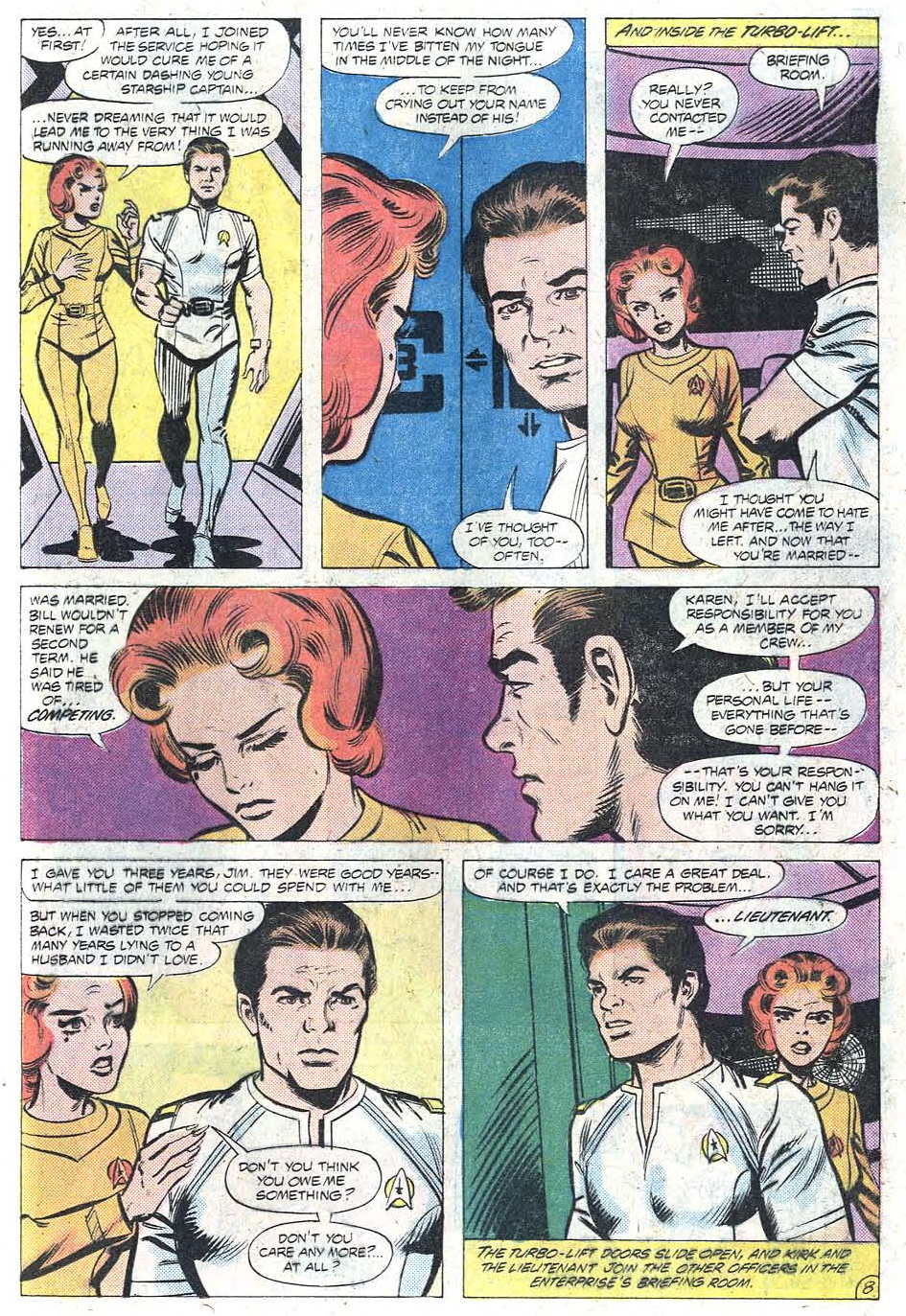 Read online Star Trek (1980) comic -  Issue #9 - 13