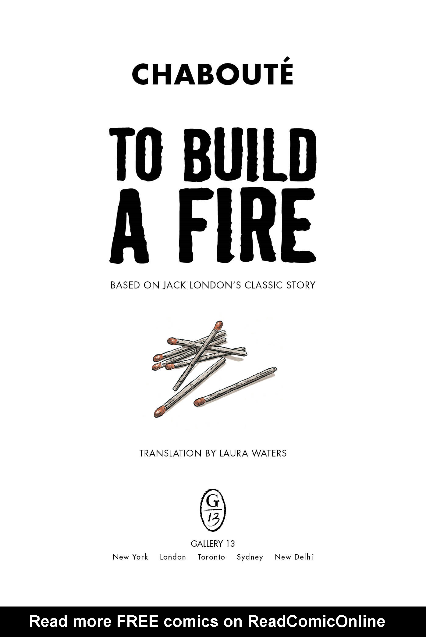 Read online To Build a Fire comic -  Issue # Full - 3