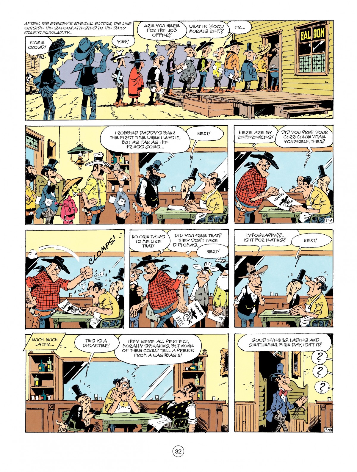 Read online A Lucky Luke Adventure comic -  Issue #41 - 32