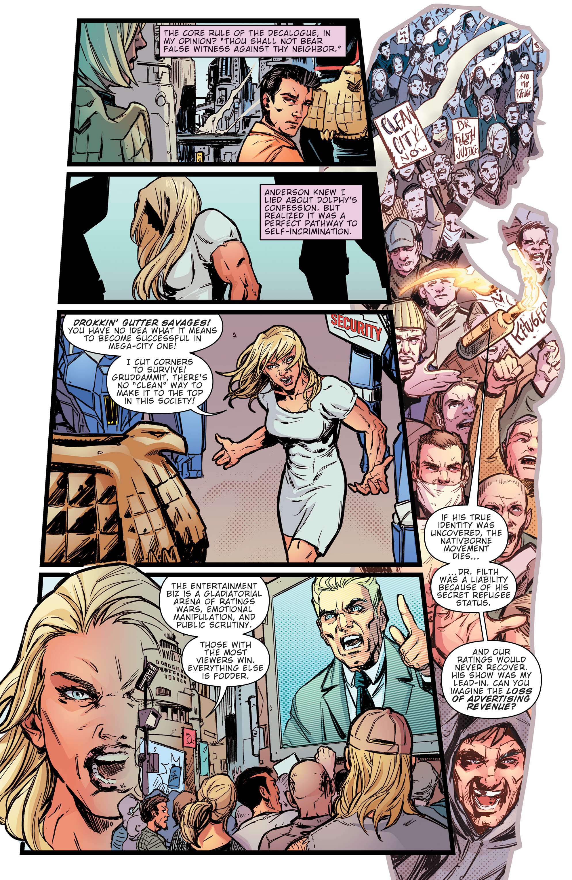Read online Judge Dredd: False Witness comic -  Issue #4 - 10