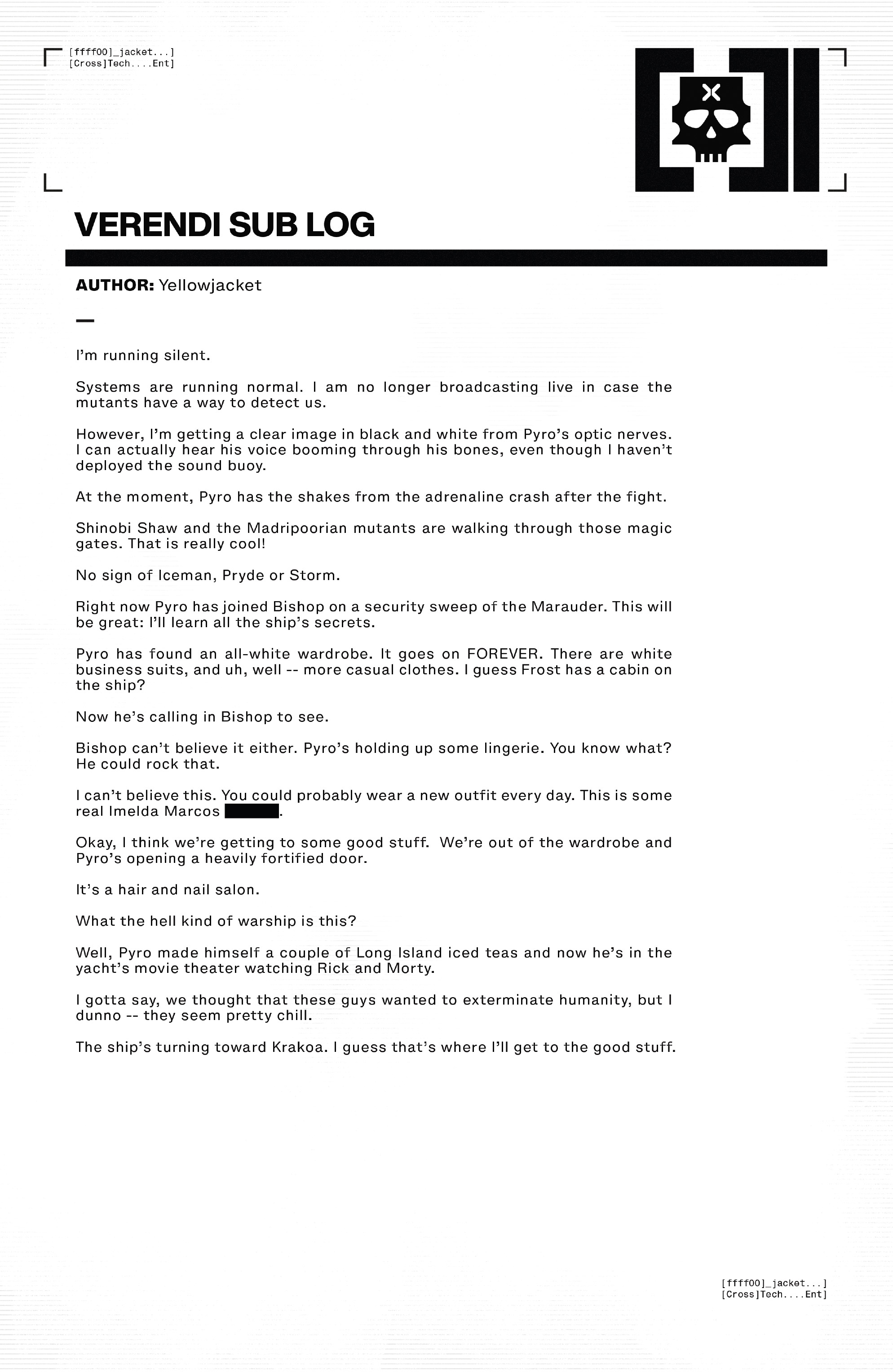Read online Marauders comic -  Issue #6 - 18