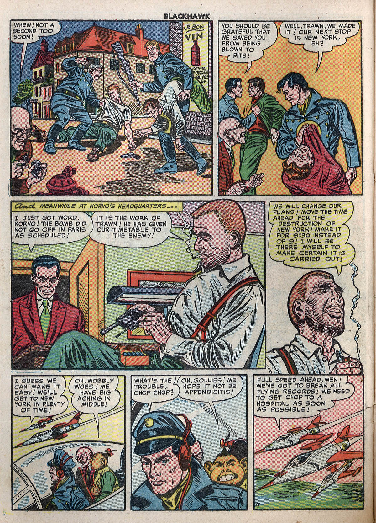 Read online Blackhawk (1957) comic -  Issue #46 - 24