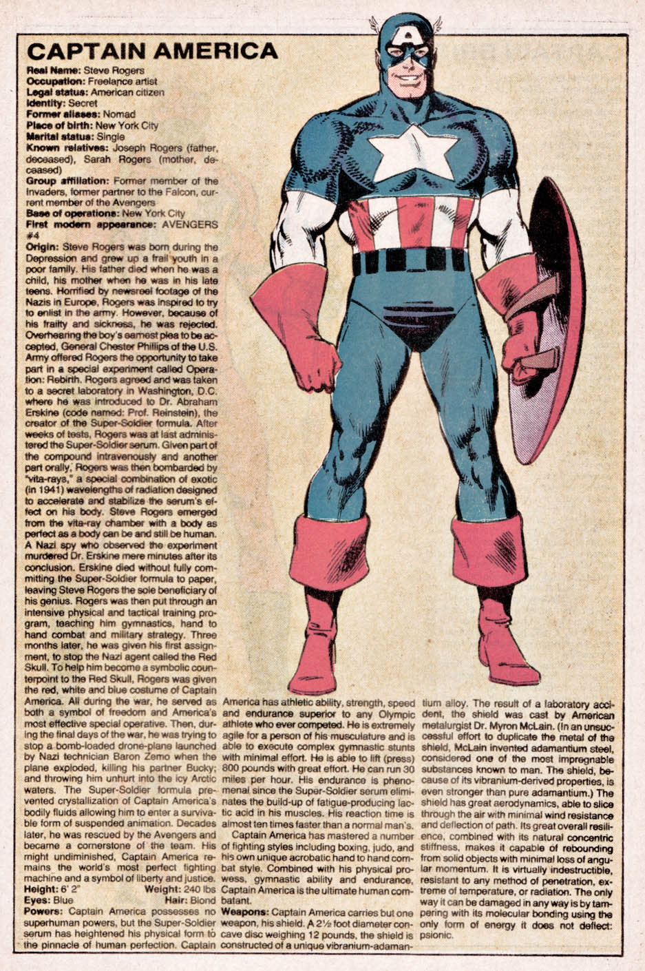 Read online The Official Handbook of the Marvel Universe comic -  Issue #2 - 23