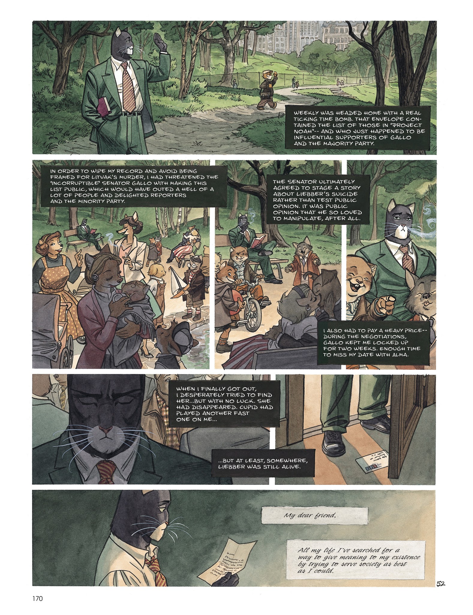 Read online Blacksad: The Collected Stories comic -  Issue # TPB (Part 2) - 72