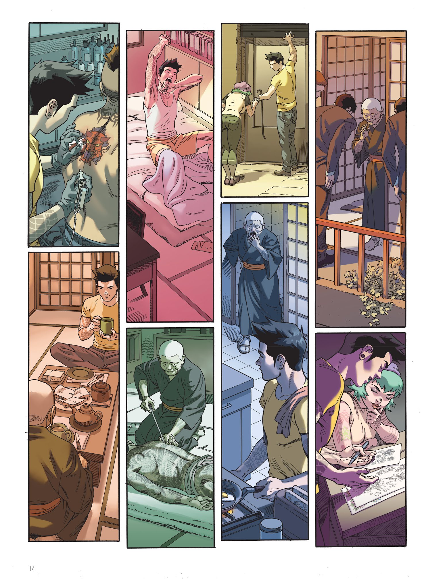 Read online Tebori comic -  Issue #1 - 15
