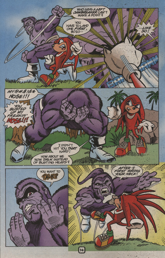 Read online Knuckles the Echidna comic -  Issue #30 - 20