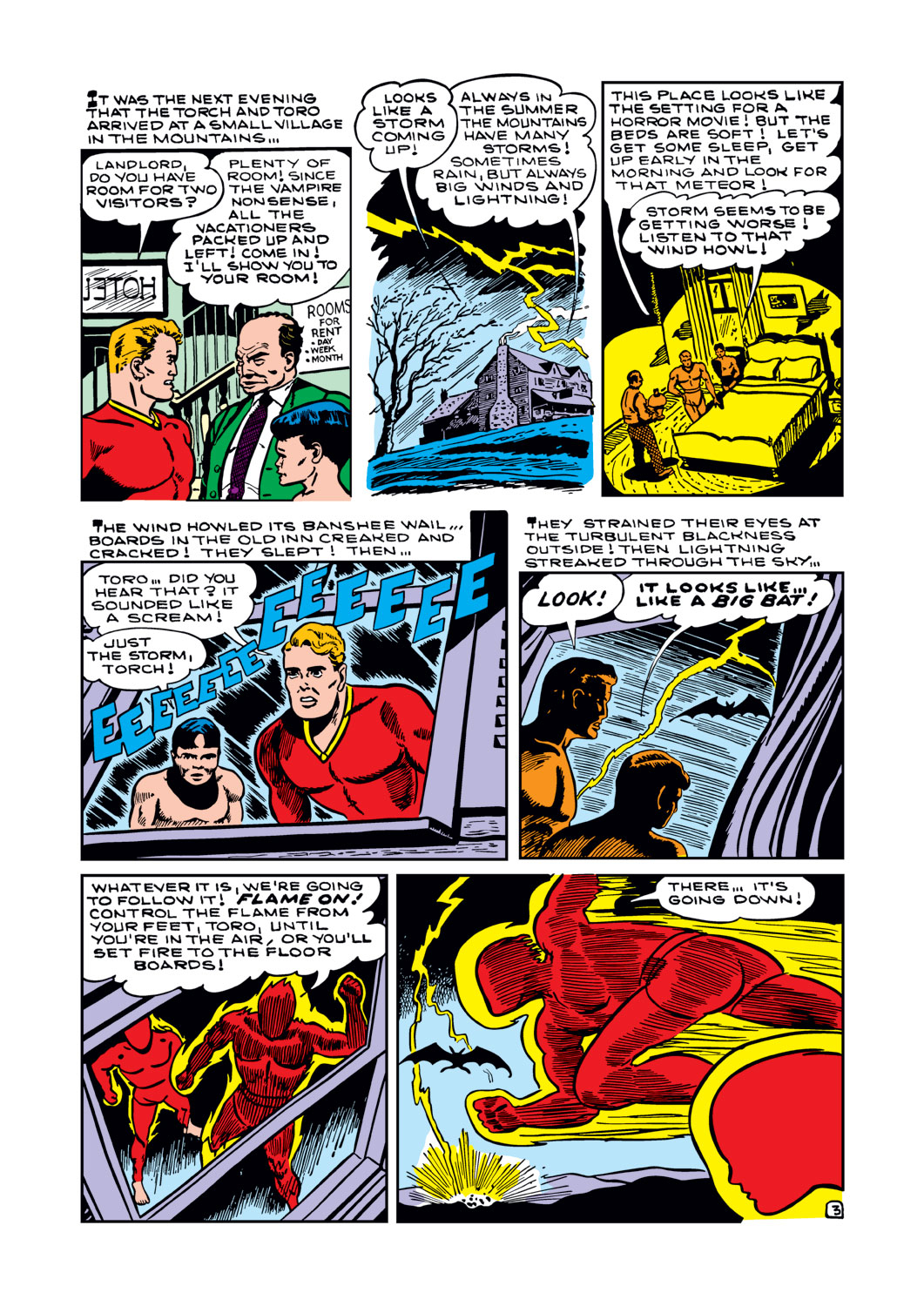 Read online The Human Torch (1940) comic -  Issue #37 - 4