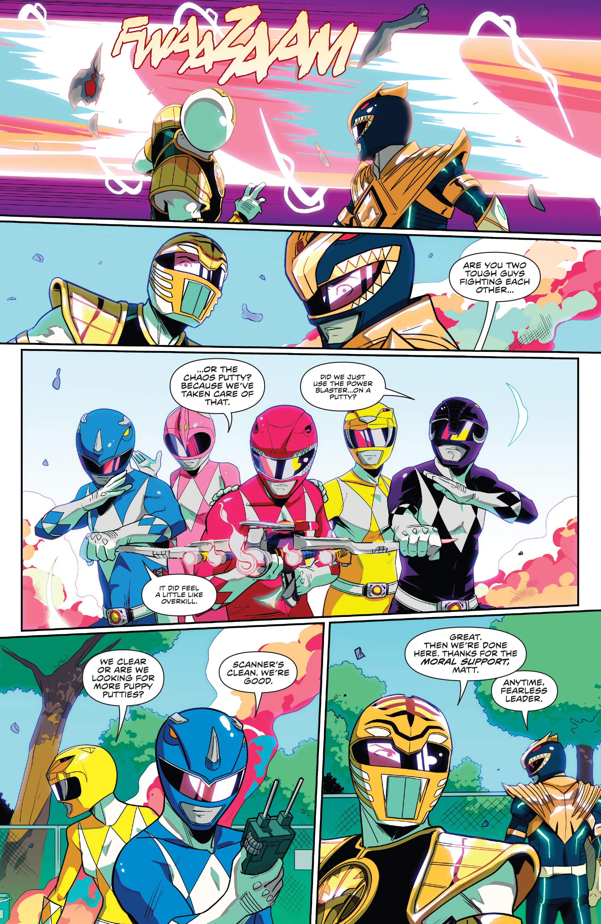 Read online Mighty Morphin comic -  Issue #9 - 16
