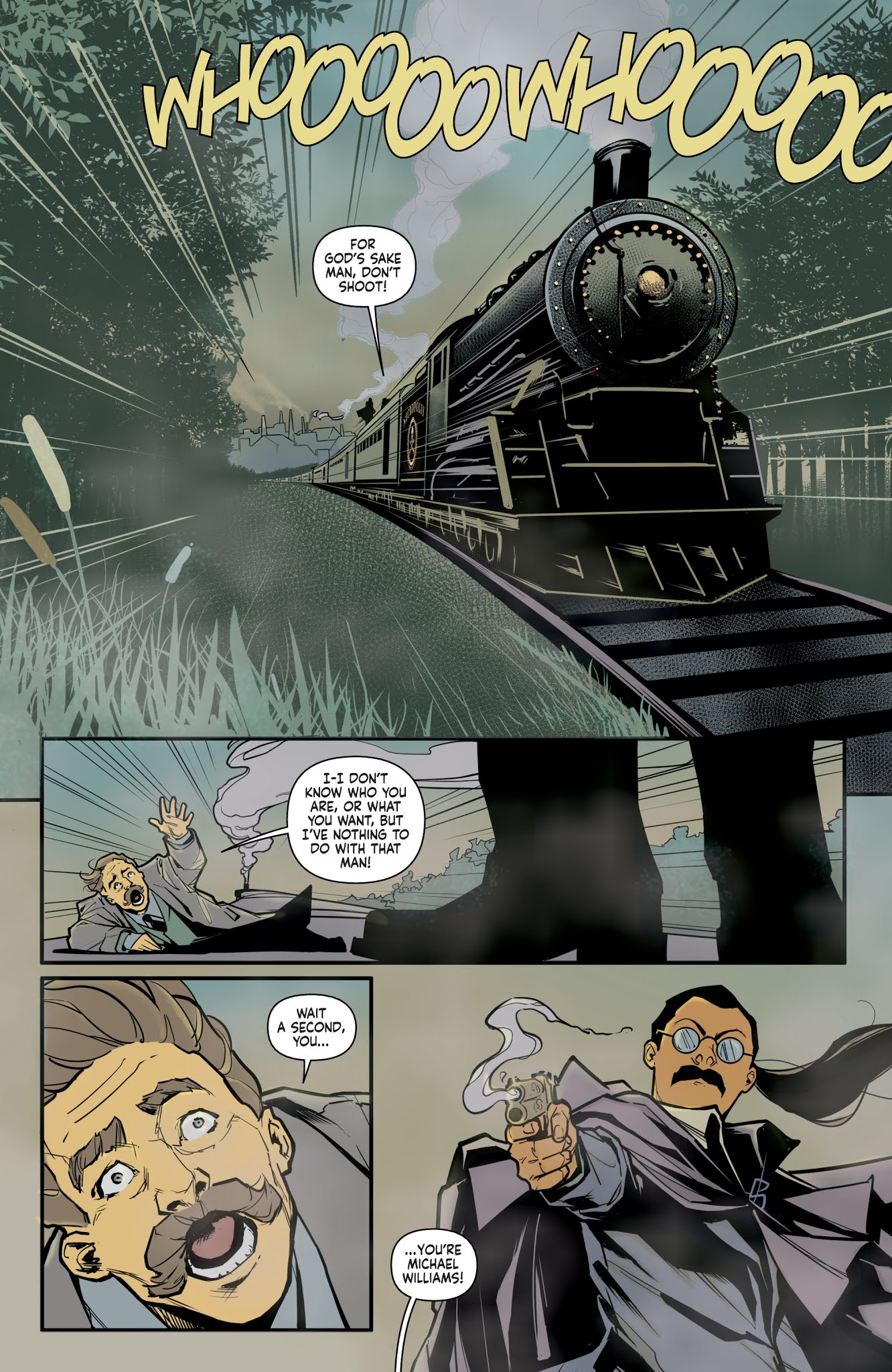 Read online Sherlock Holmes: The Vanishing Man comic -  Issue #4 - 3