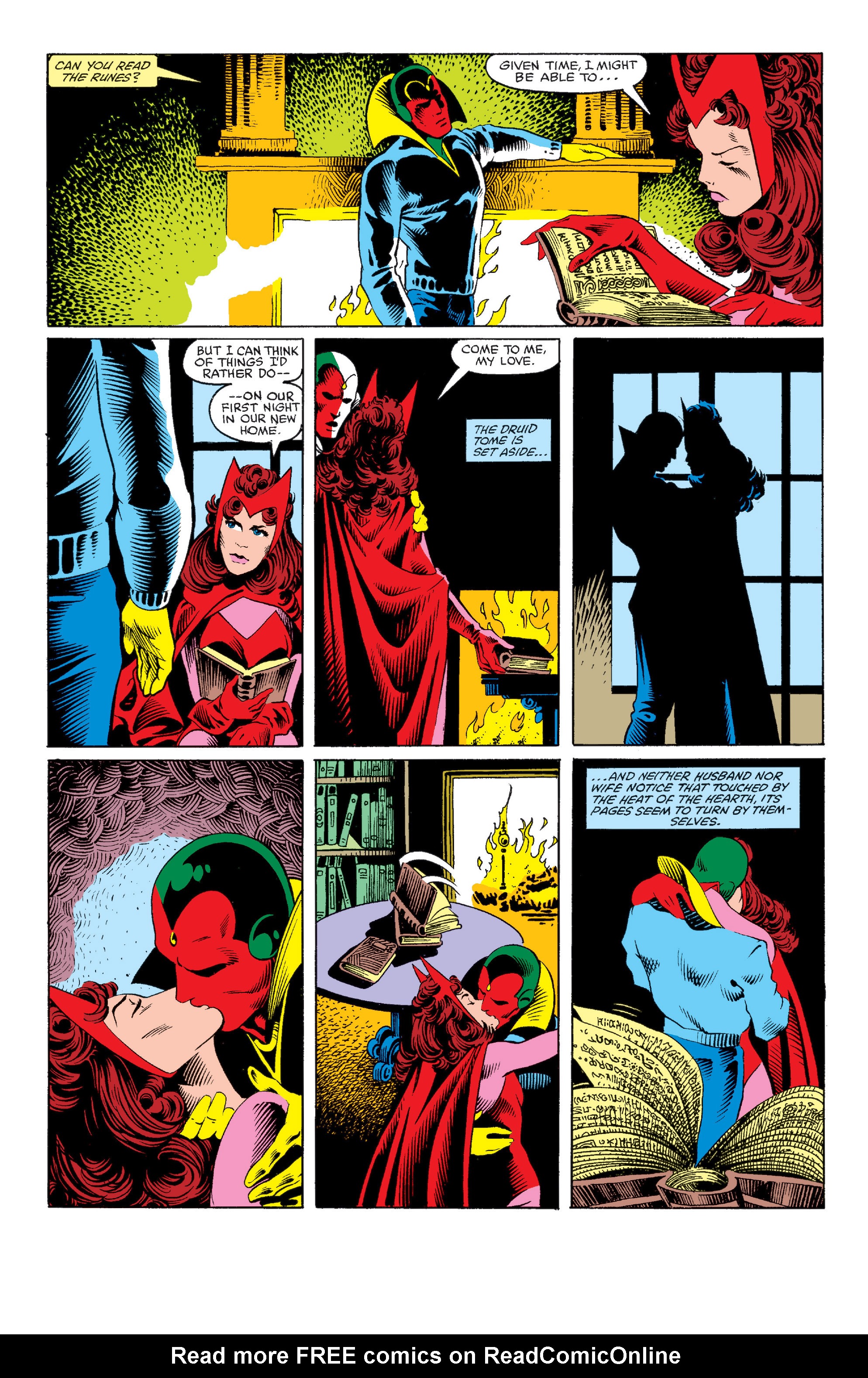 Read online The Vision and the Scarlet Witch (1985) comic - Issue #1