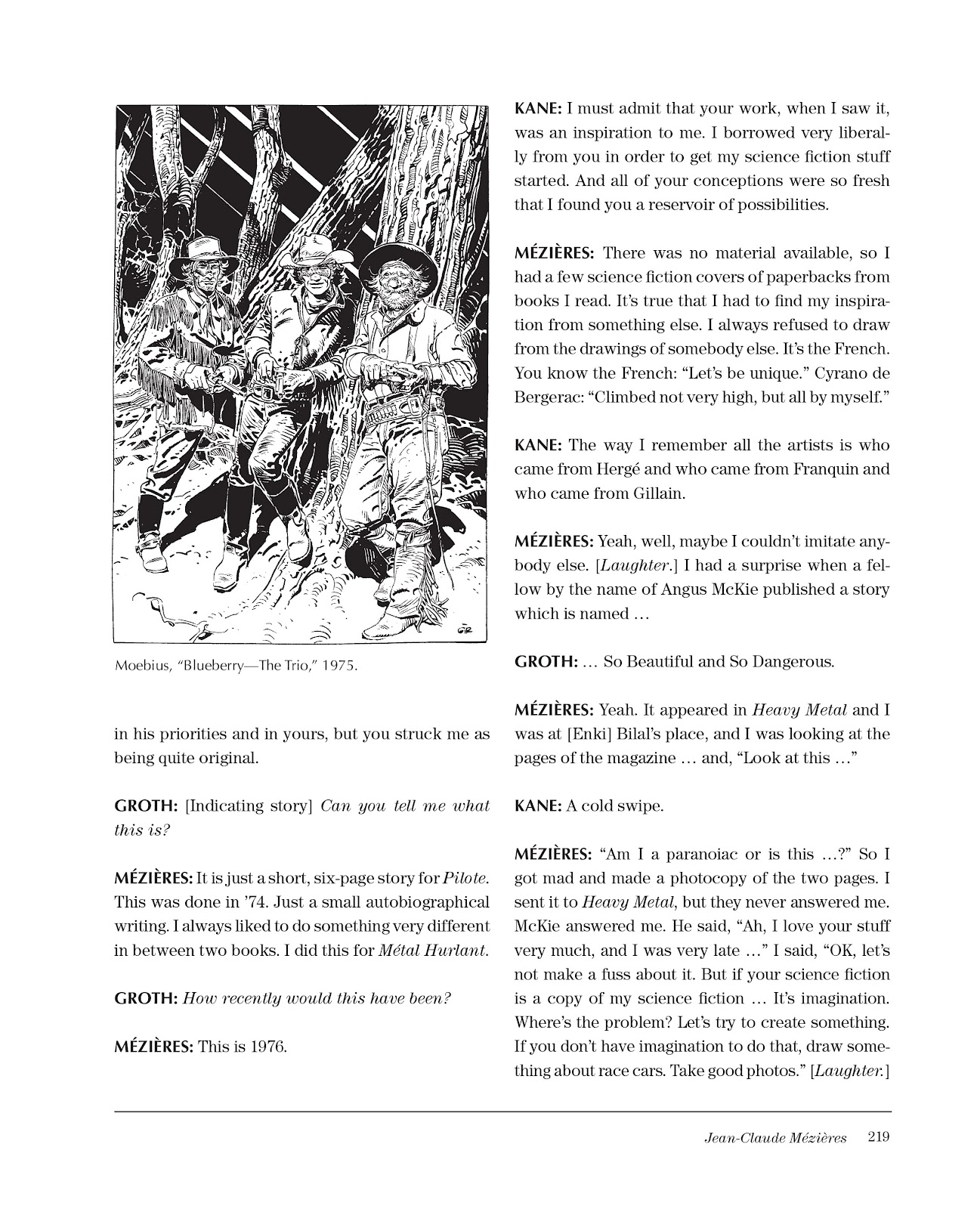 Sparring With Gil Kane: Colloquies On Comic Art and Aesthetics issue TPB (Part 3) - Page 19