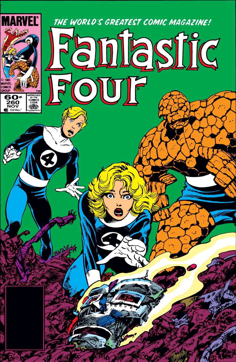 Read online Fantastic Four (1961) comic -  Issue #260 - 1