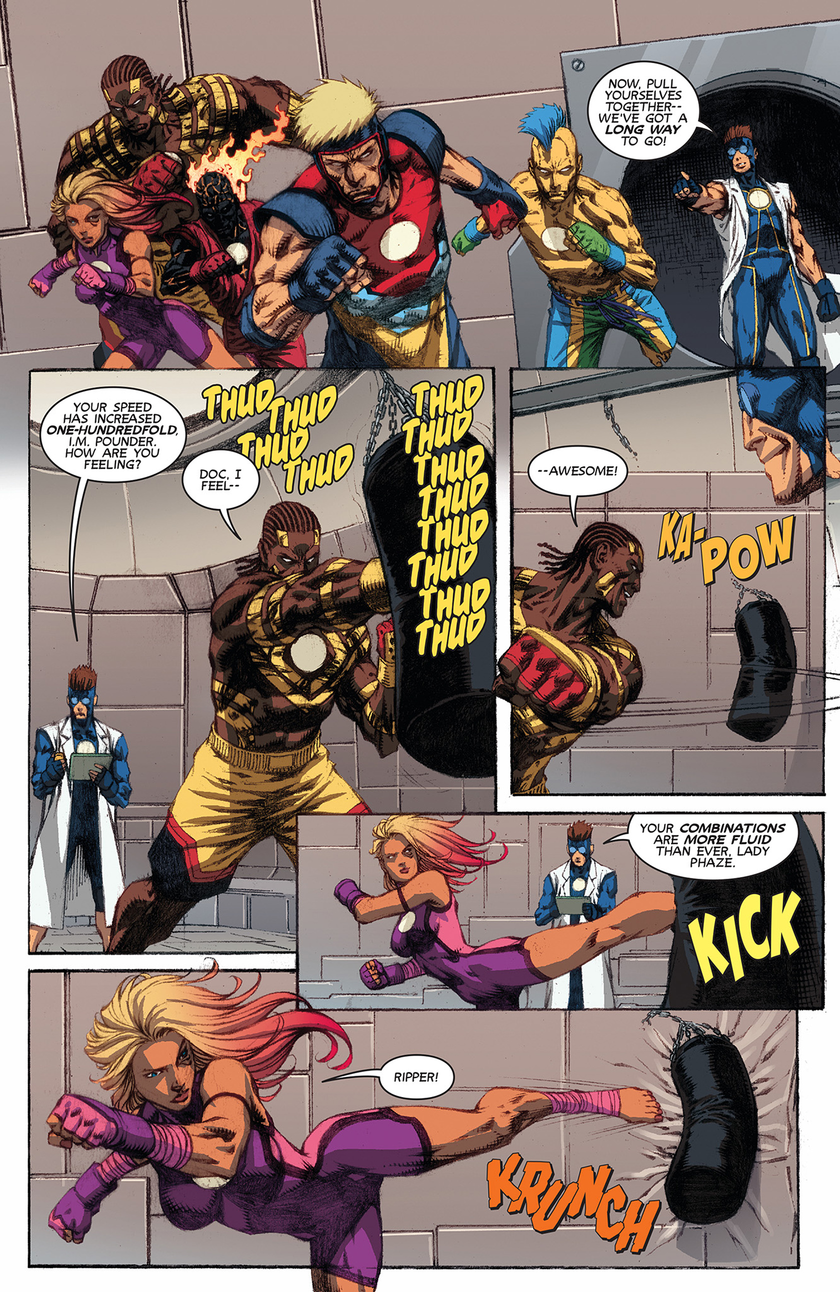 Read online Cage Hero comic -  Issue #3 - 17