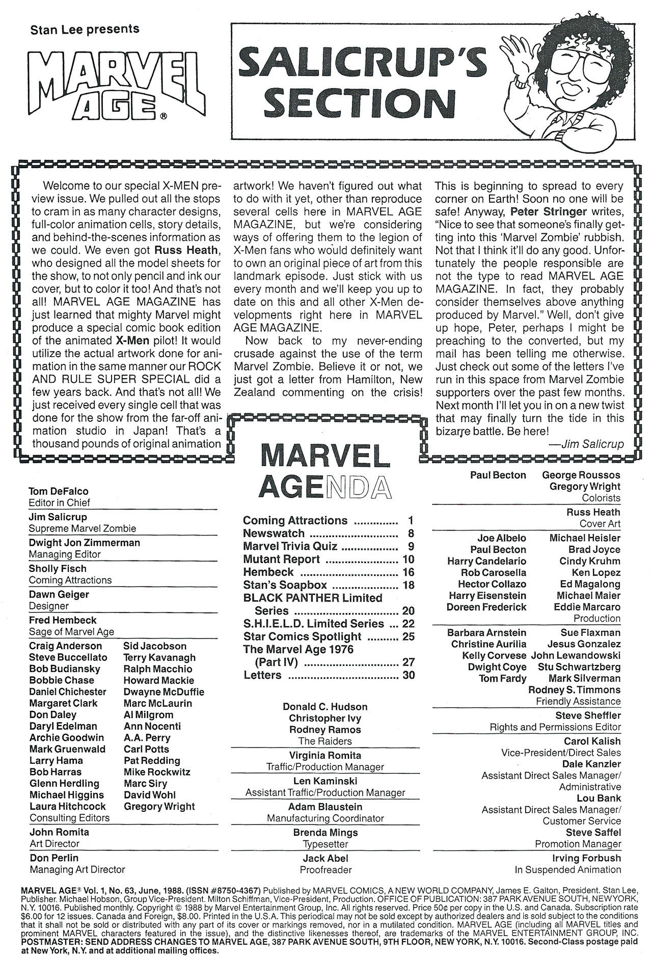 Read online Marvel Age comic -  Issue #63 - 2