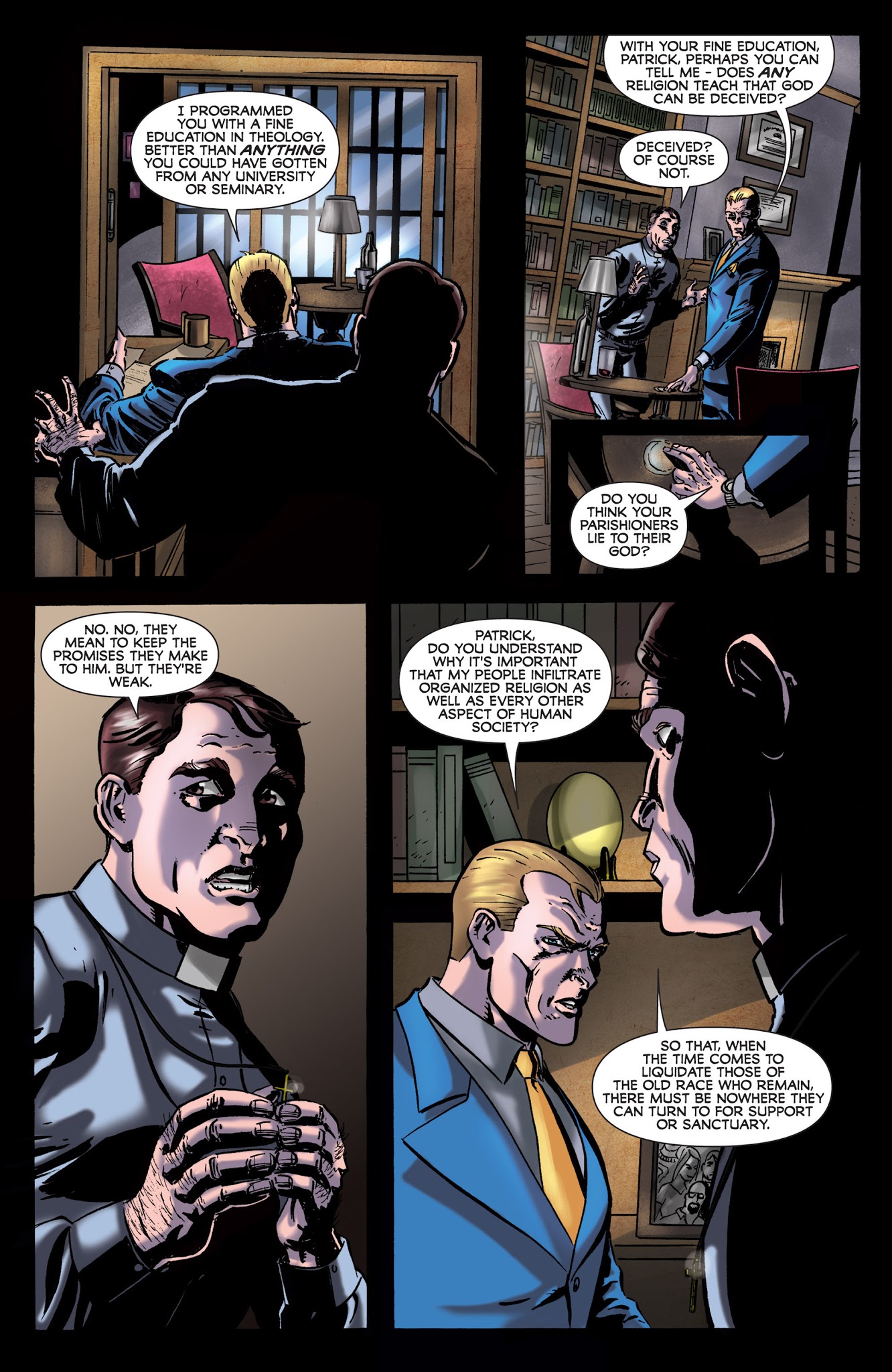 Read online Dean Koontz's Frankenstein: Prodigal Son (2010) comic -  Issue #4 - 23