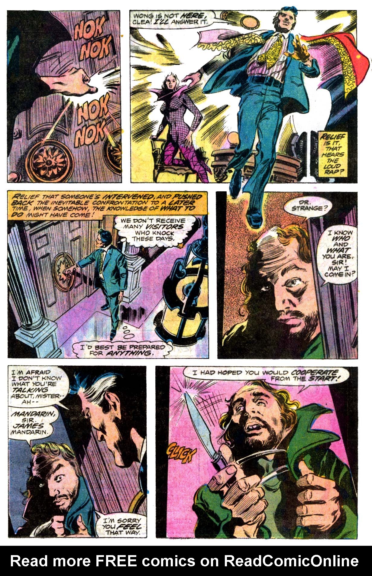 Read online Doctor Strange (1974) comic -  Issue #15 - 8