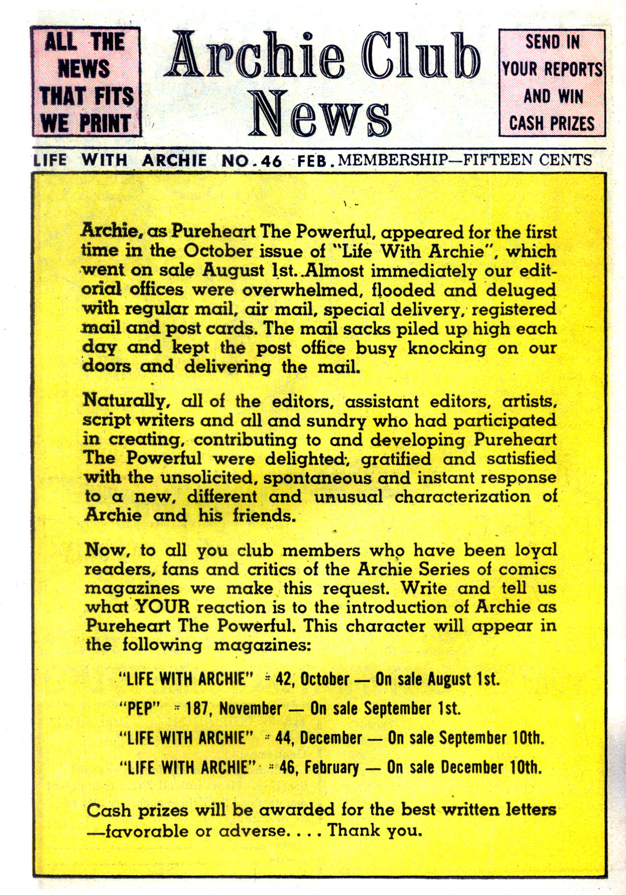 Read online Life With Archie (1958) comic -  Issue #46 - 26