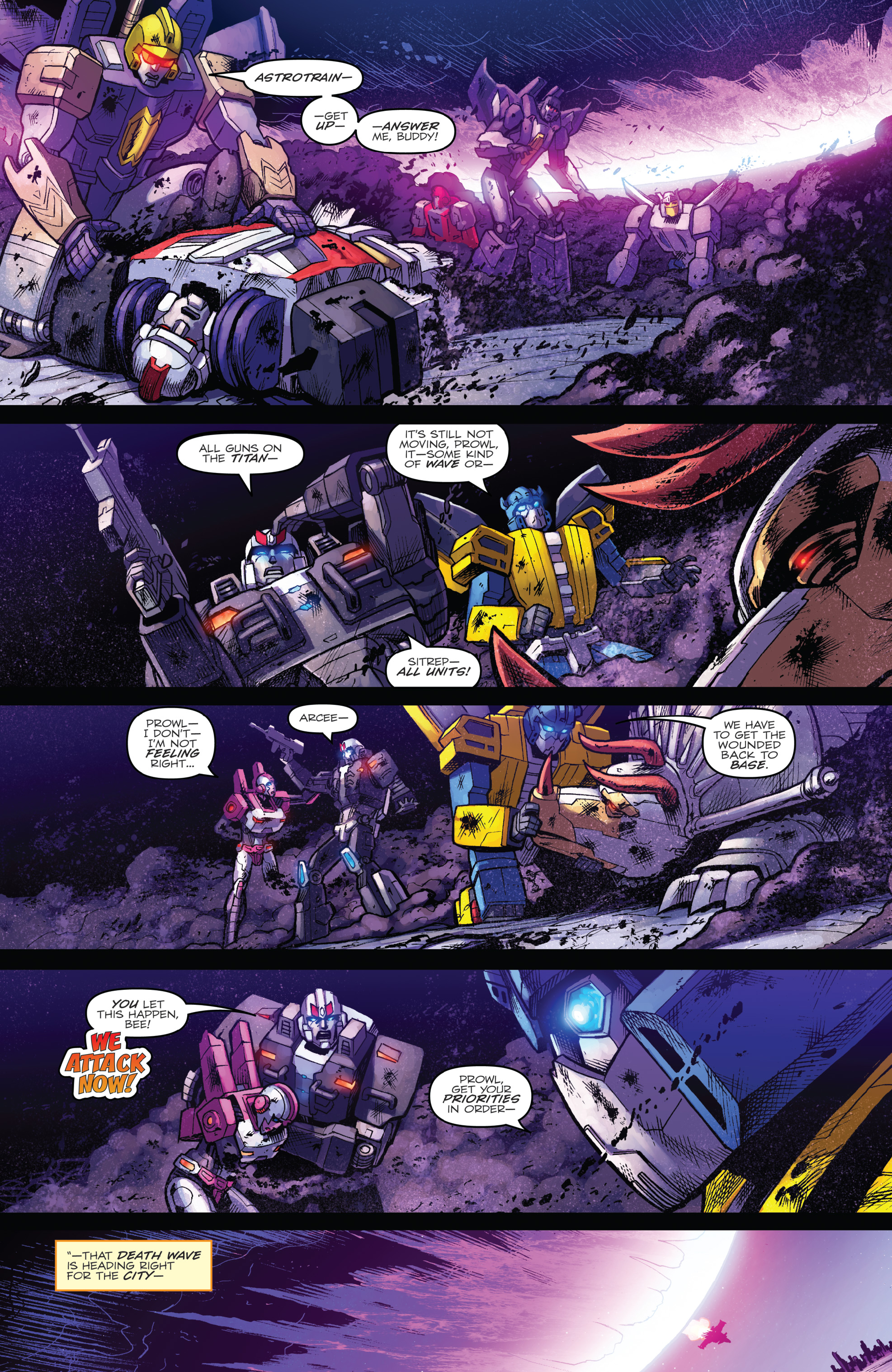 Read online The Transformers: Dark Cybertron comic -  Issue # Full - 69