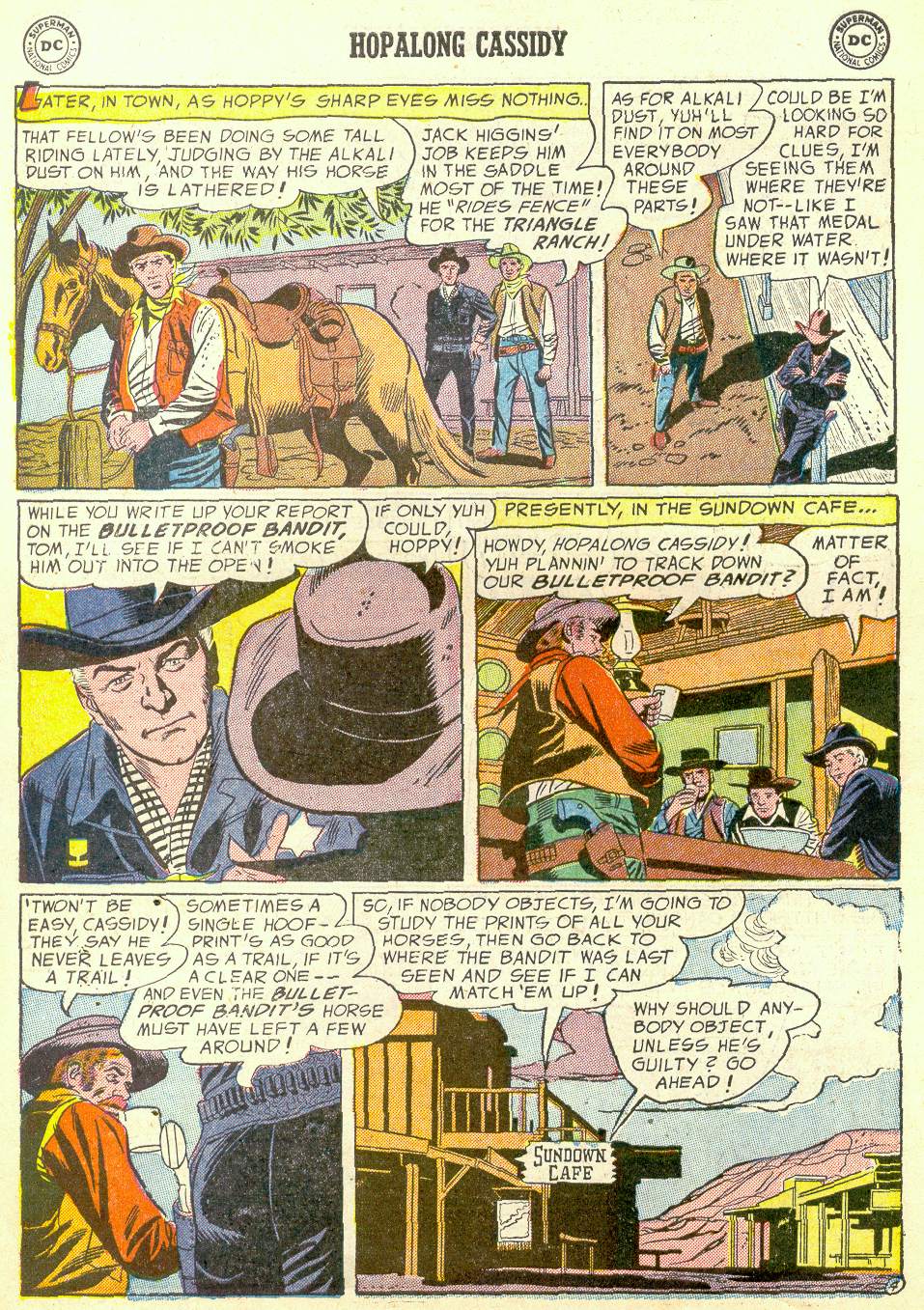 Read online Hopalong Cassidy comic -  Issue #90 - 30