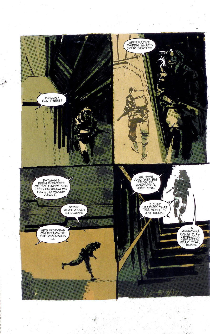 Read online Metal Gear Solid: Sons of Liberty comic -  Issue #4 - 23