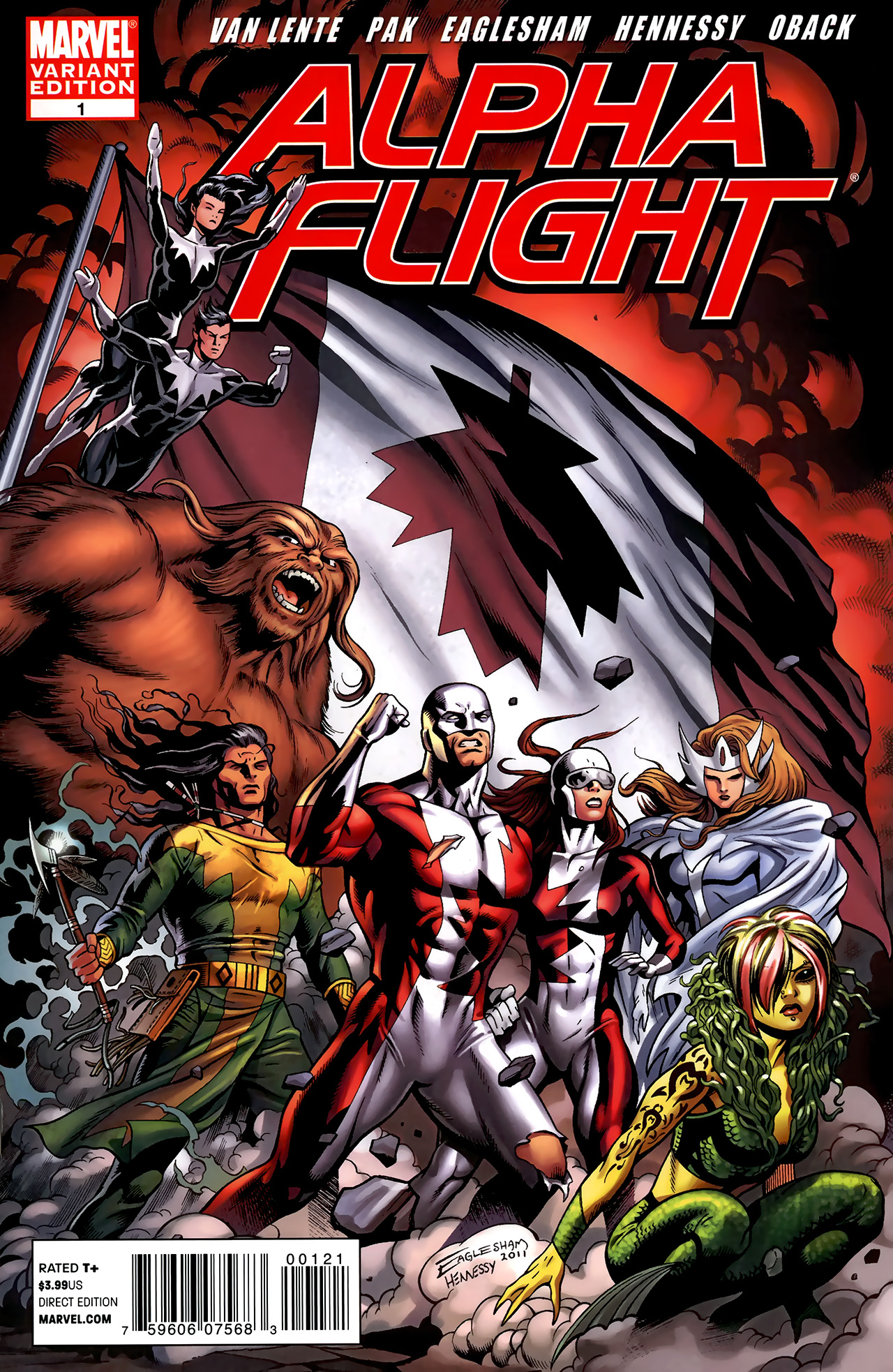 Read online Alpha Flight (2011) comic -  Issue #1 - 2