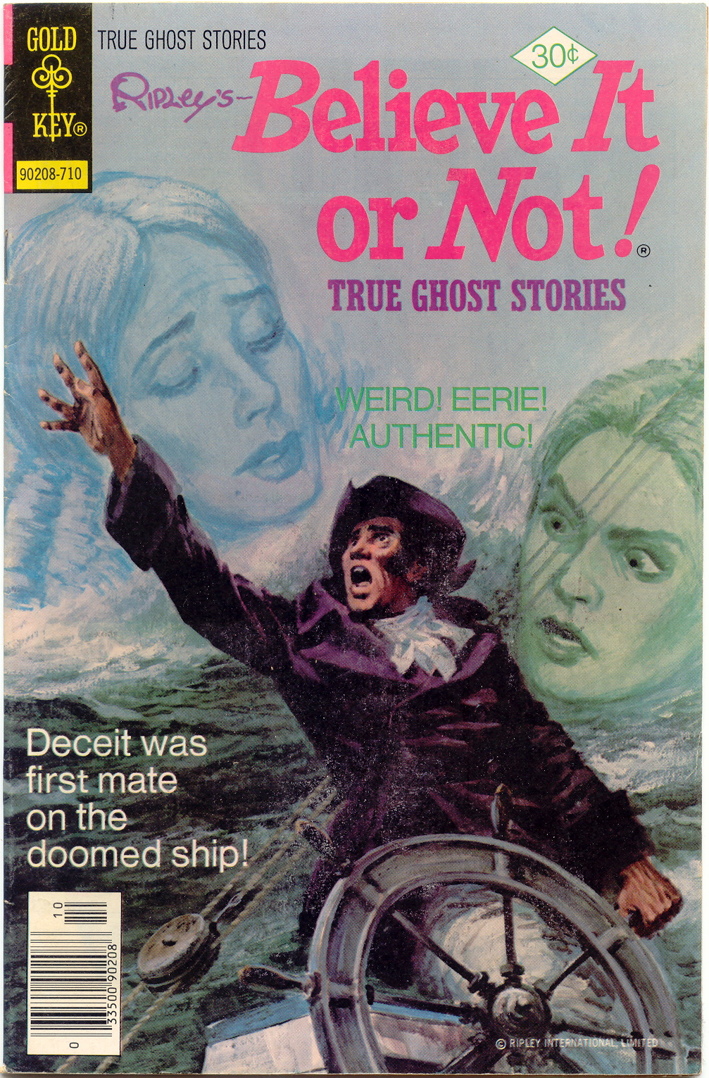 Read online Ripley's Believe it or Not! (1965) comic -  Issue #73 - 1