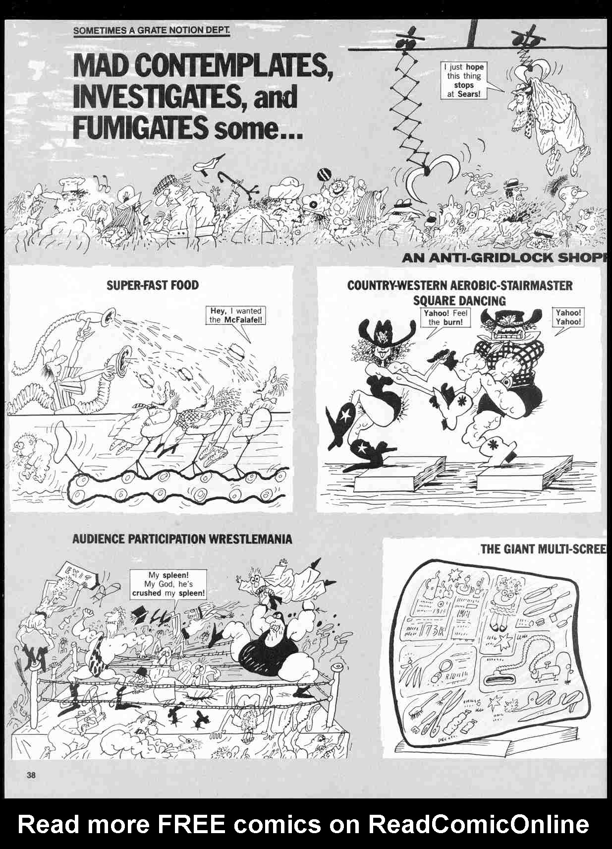 Read online MAD comic -  Issue #323 - 41