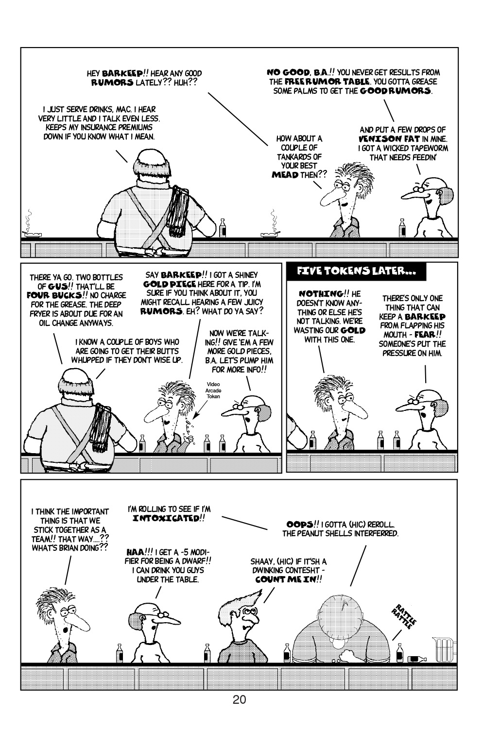 Read online Knights of the Dinner Table comic -  Issue #17 - 22