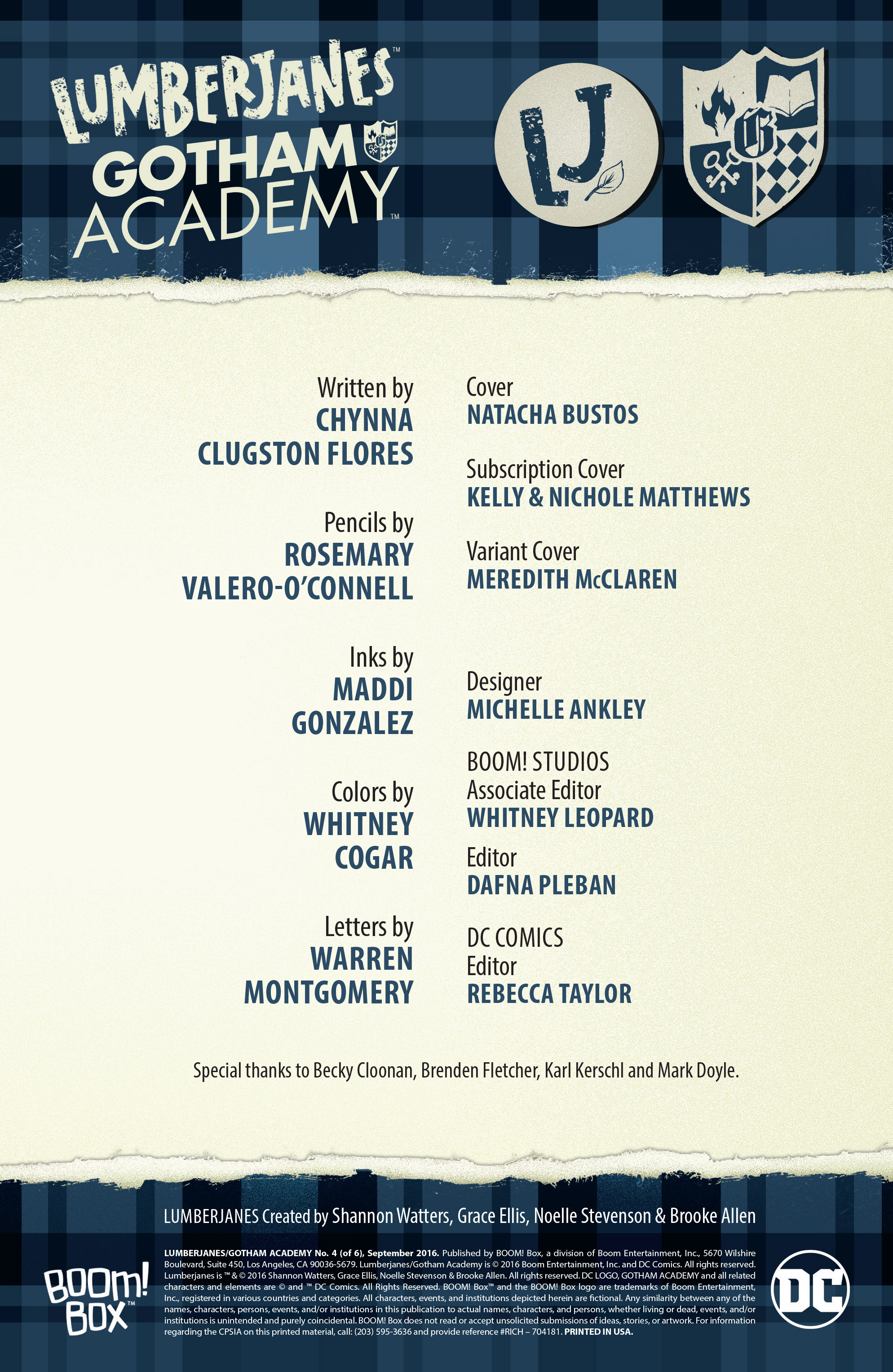 Read online Lumberjanes/Gotham Academy comic -  Issue #4 - 2