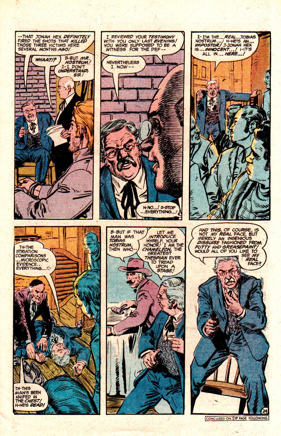 Read online Jonah Hex (1977) comic -  Issue #15 - 37