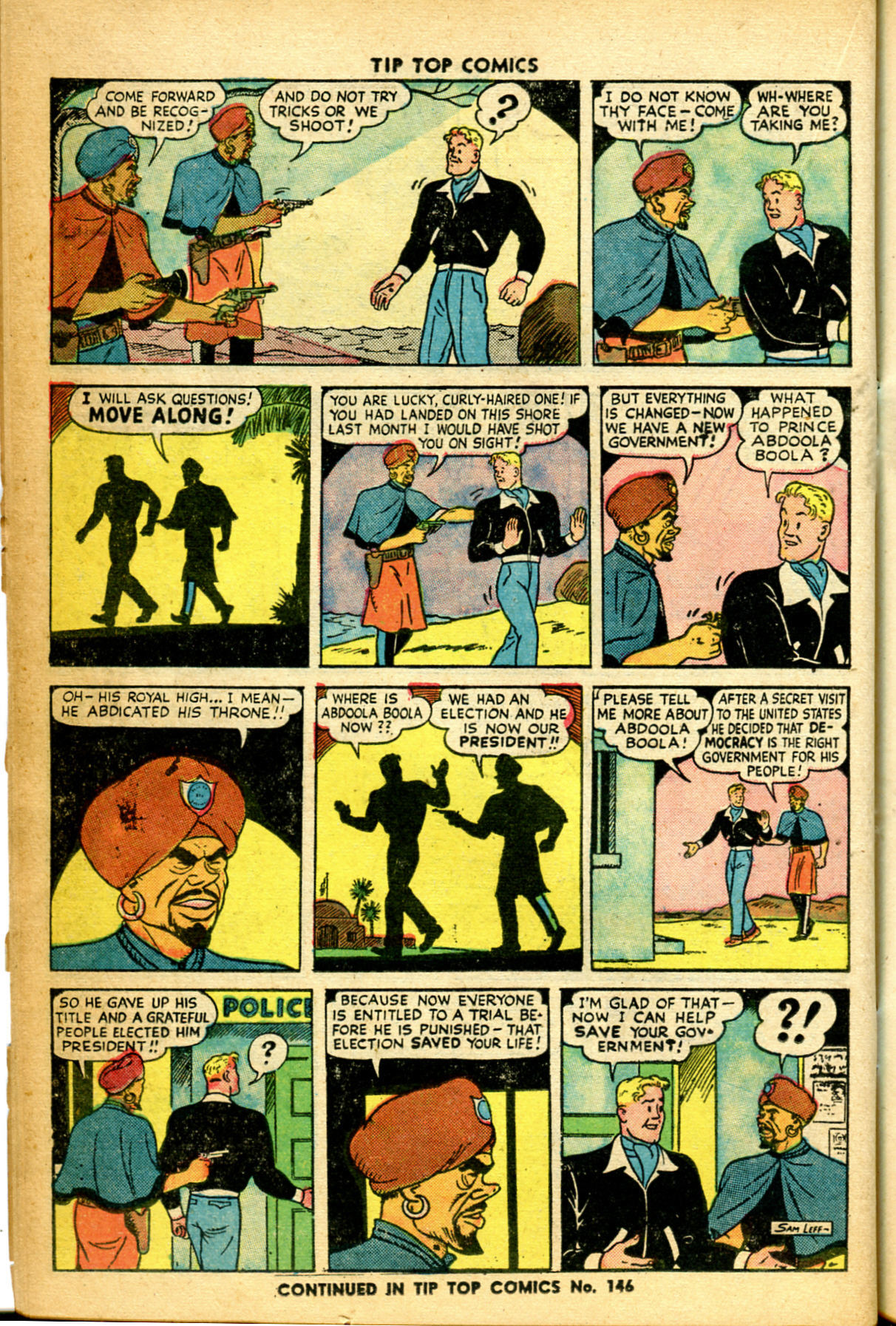Read online Tip Top Comics comic -  Issue #145 - 20