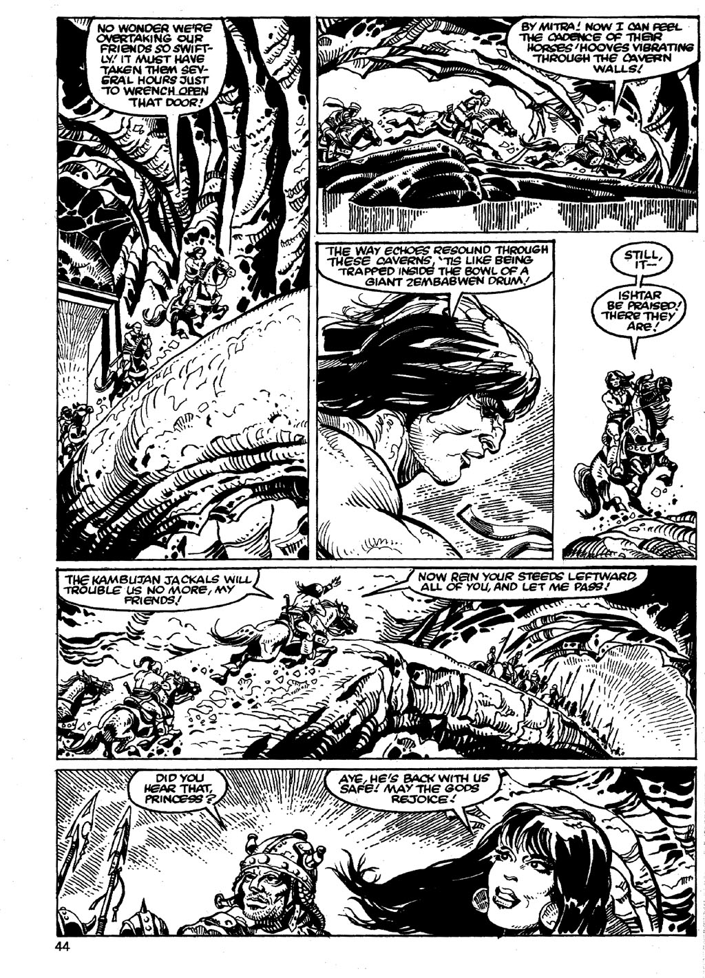 Read online The Savage Sword Of Conan comic -  Issue #86 - 44