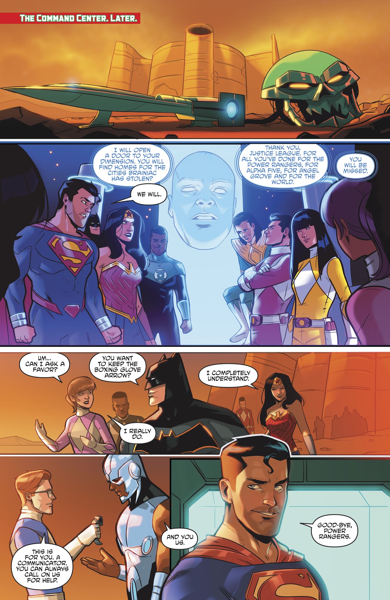 Read online Justice League/Mighty Morphin' Power Rangers comic -  Issue #6 - 24