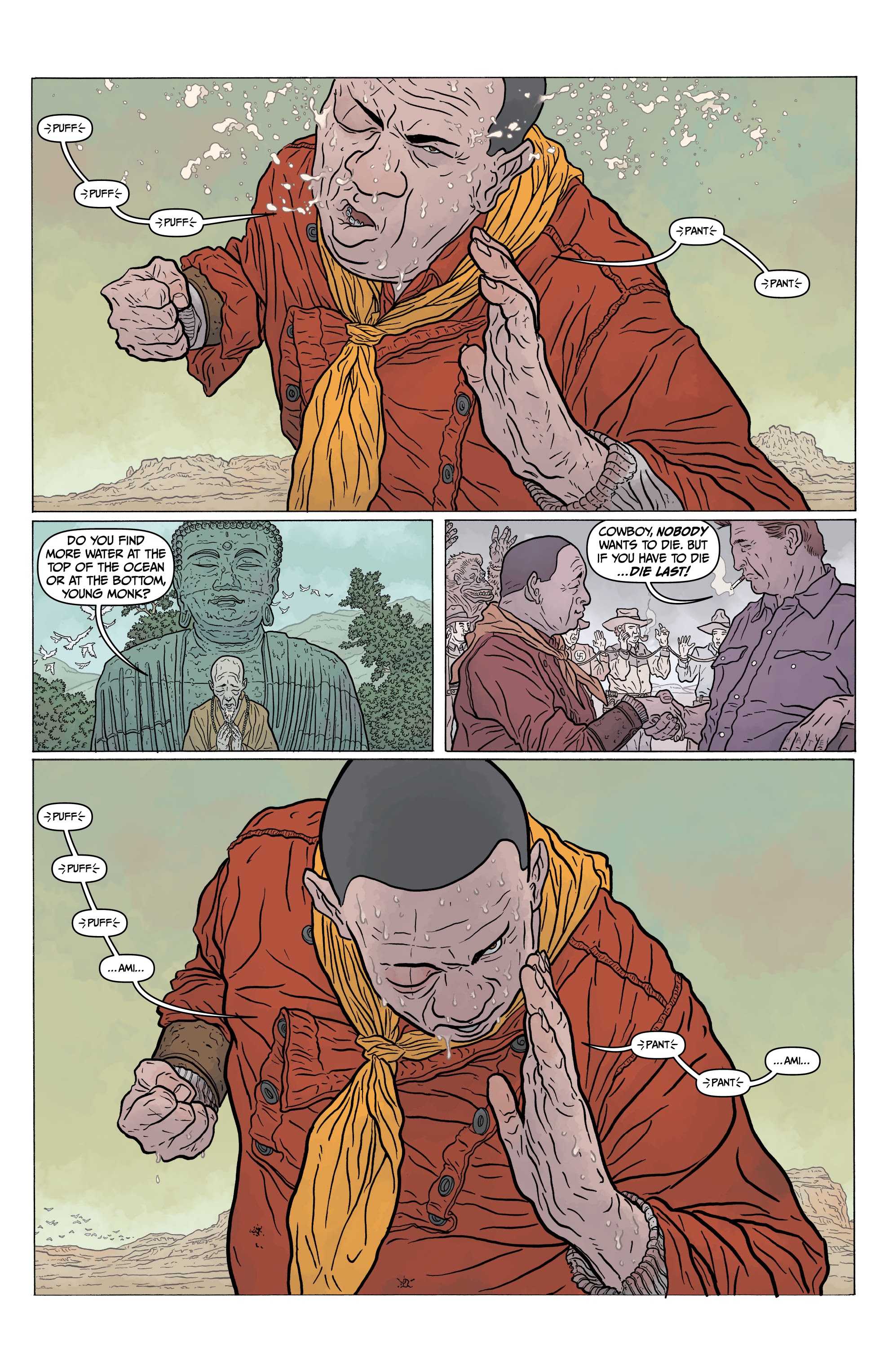 Read online The Shaolin Cowboy: Who'll Stop the Reign? comic -  Issue # _TPB - 66