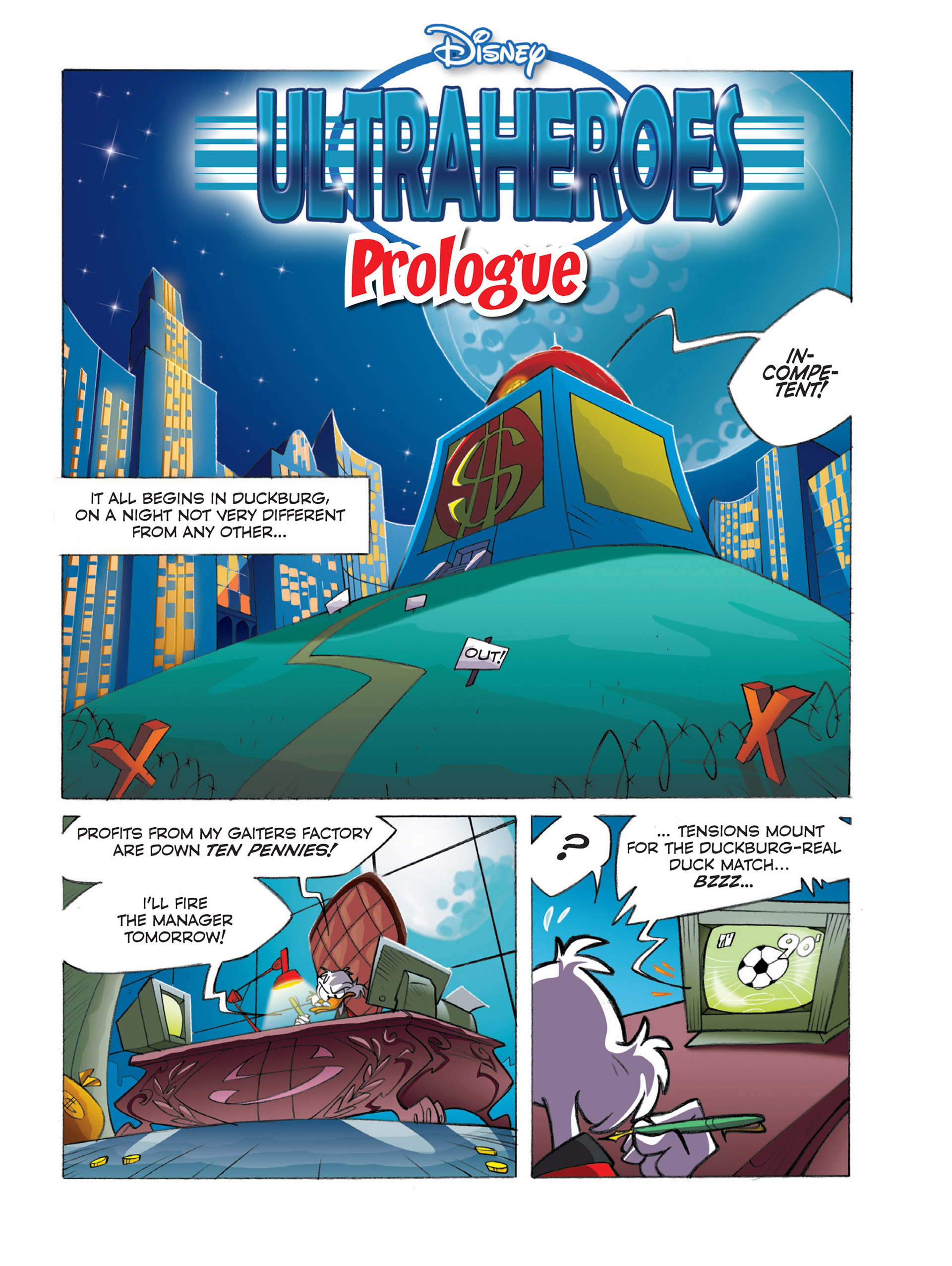 Read online Ultraheroes comic -  Issue #0 - 2
