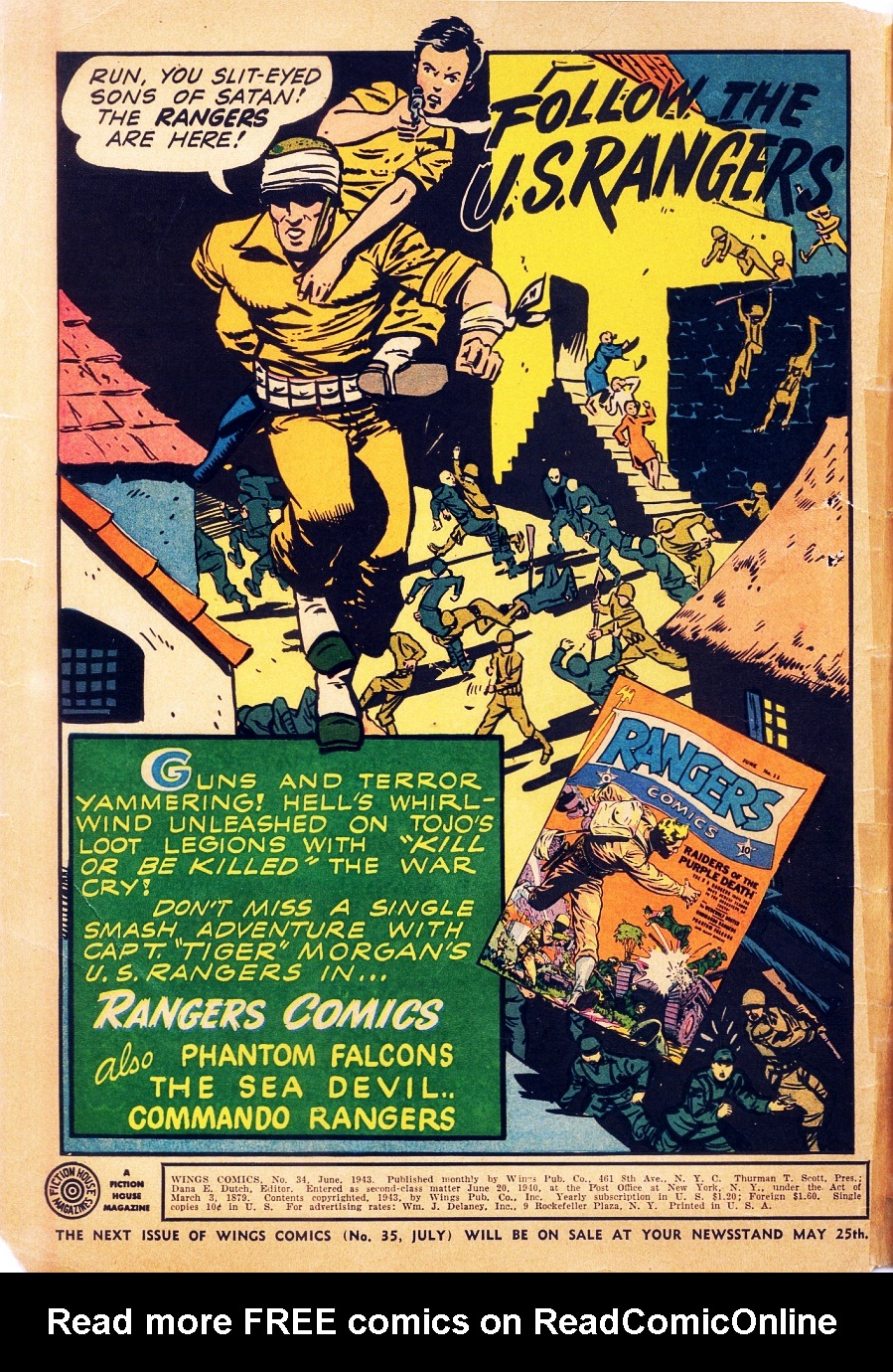 Read online Wings Comics comic -  Issue #34 - 2