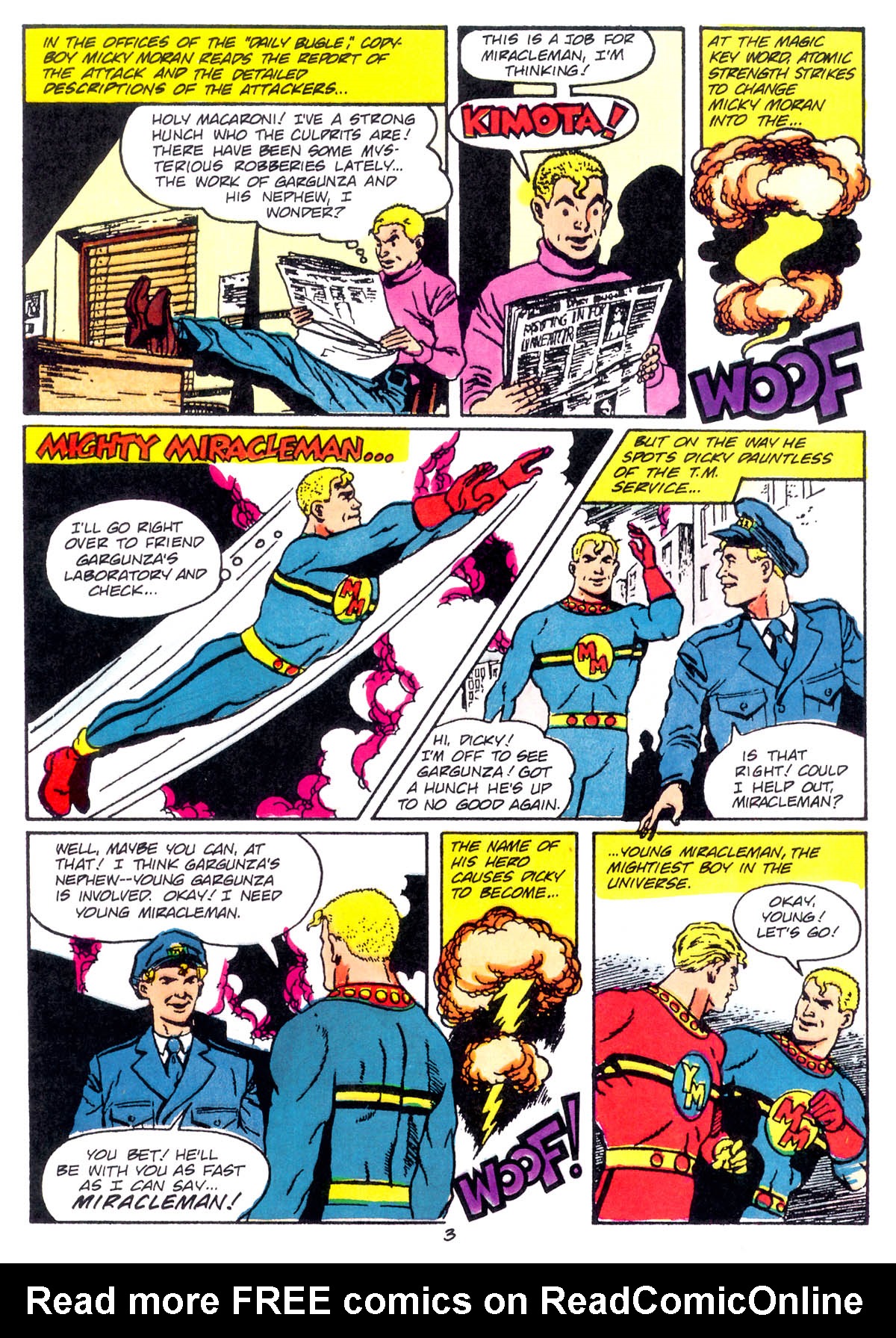 Read online Miracleman Family comic -  Issue #2 - 6
