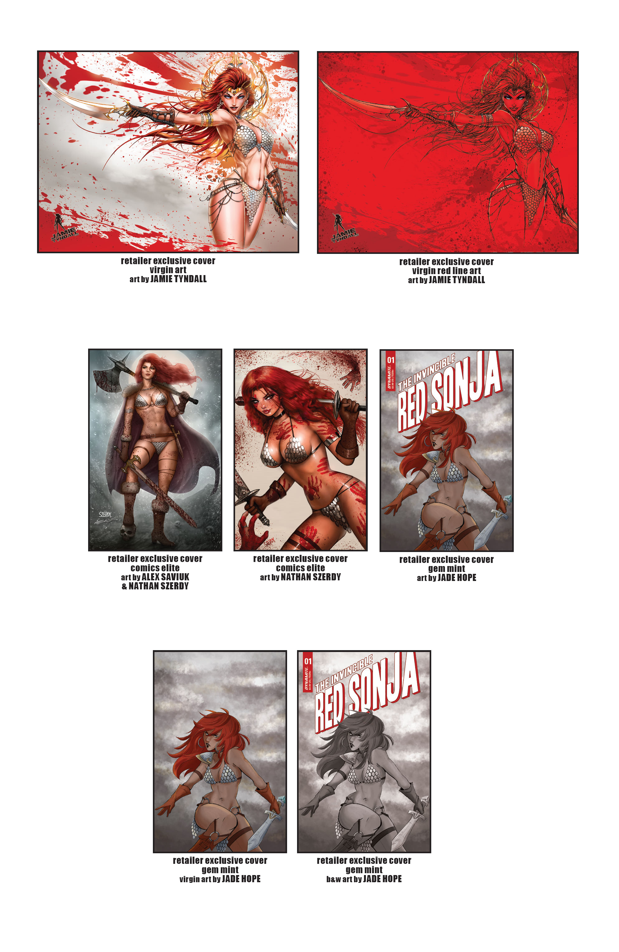 Read online The Invincible Red Sonja comic -  Issue #1 - 31