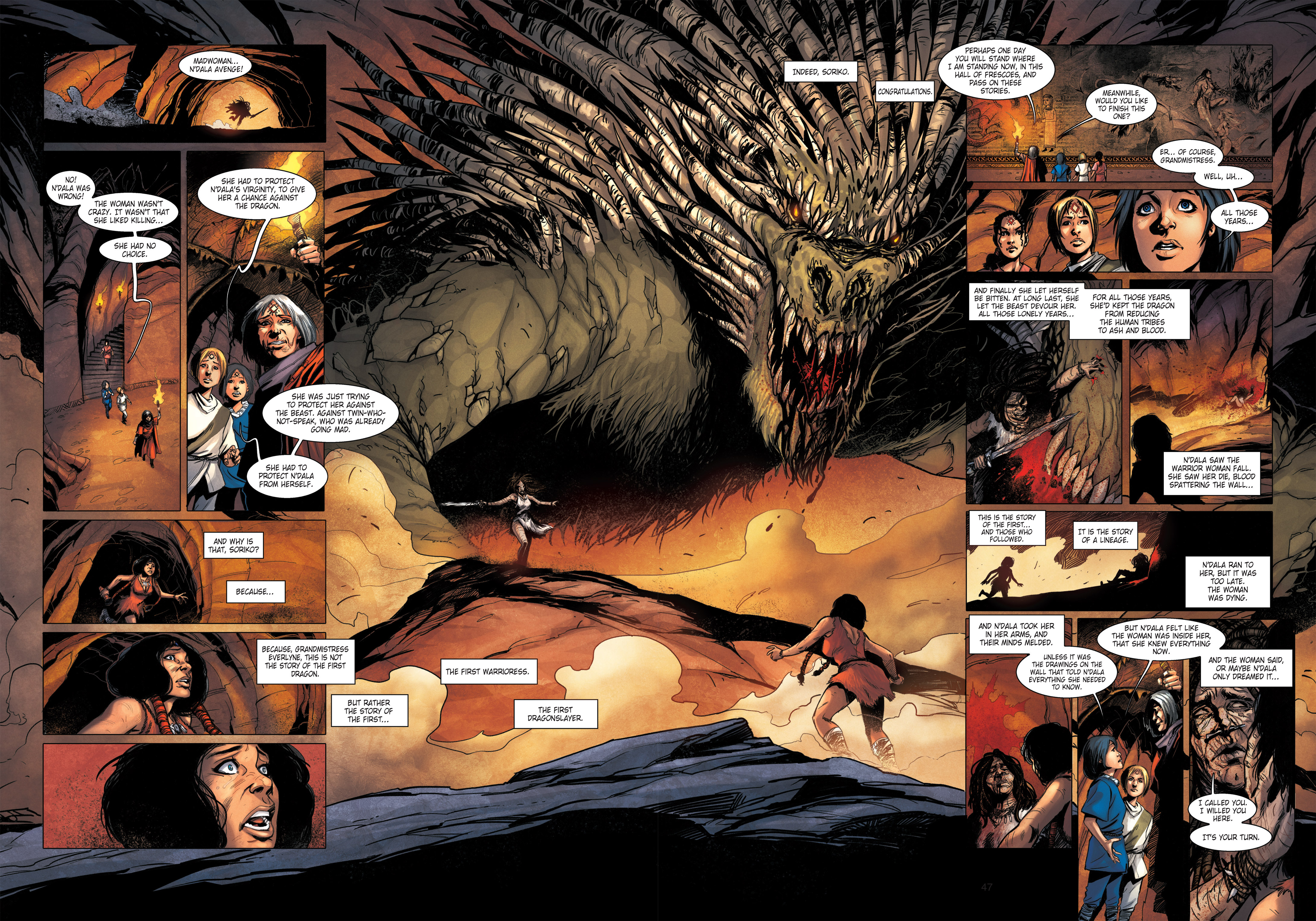 Read online Chronicles of the Dragon Knights comic -  Issue #14 - 45