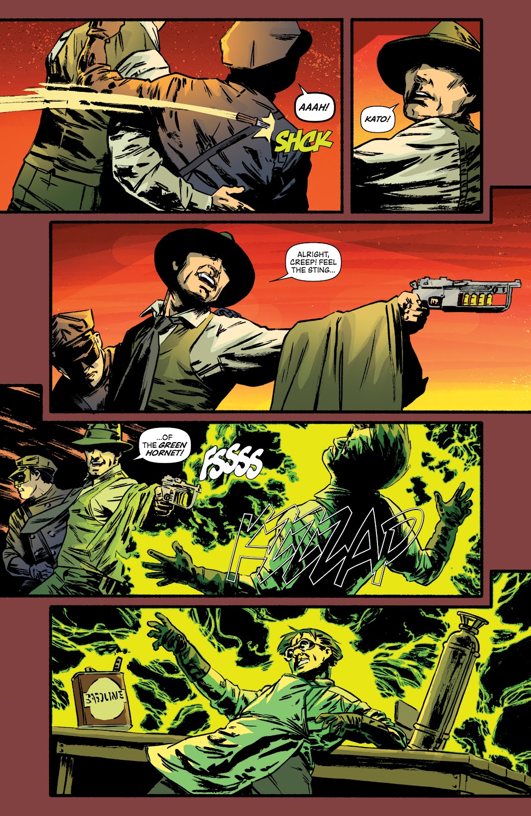 Green Hornet: Year One issue 11 - Page 22