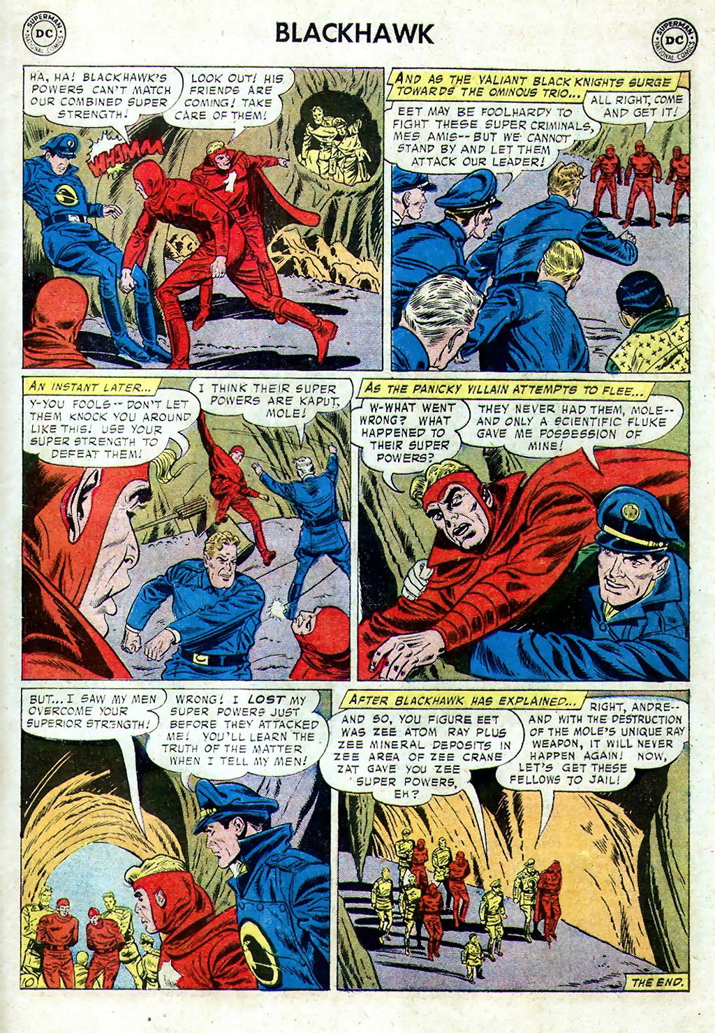 Read online Blackhawk (1957) comic -  Issue #125 - 33