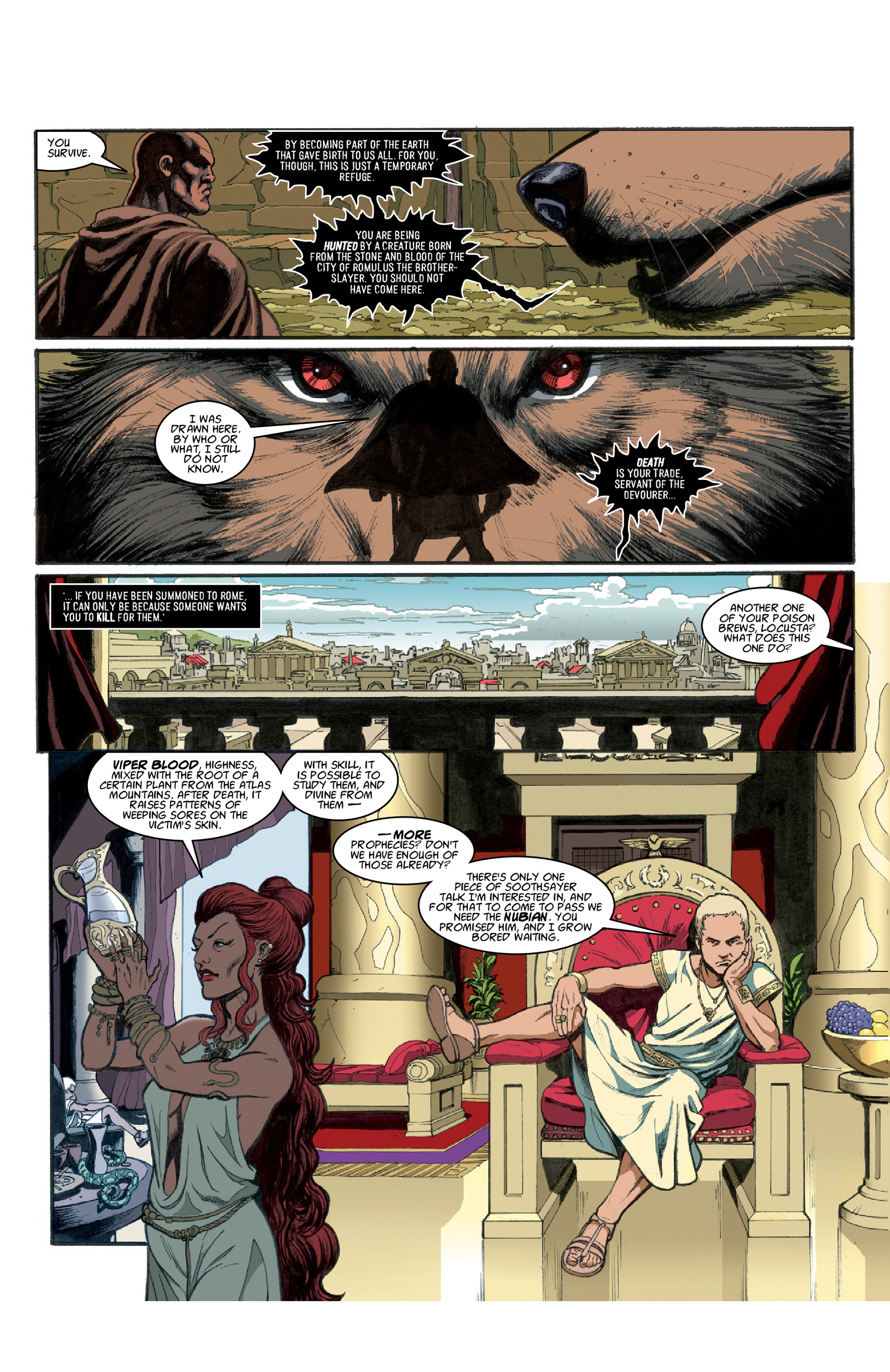 Read online Aquila comic -  Issue #3 - 16