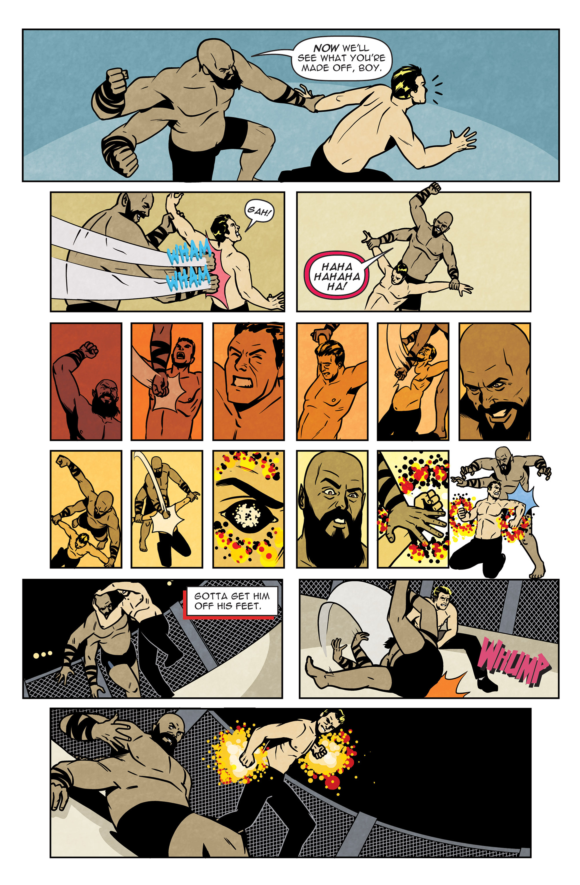 Read online The F1rst Hero: Fight For Your Life comic -  Issue #3 - 20