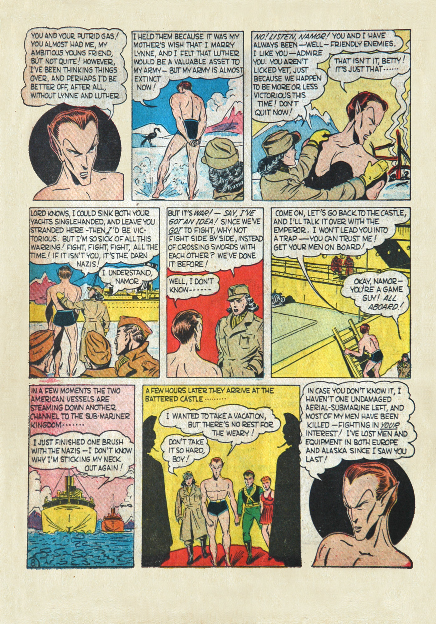 Read online Marvel Mystery Comics comic -  Issue #19 - 26