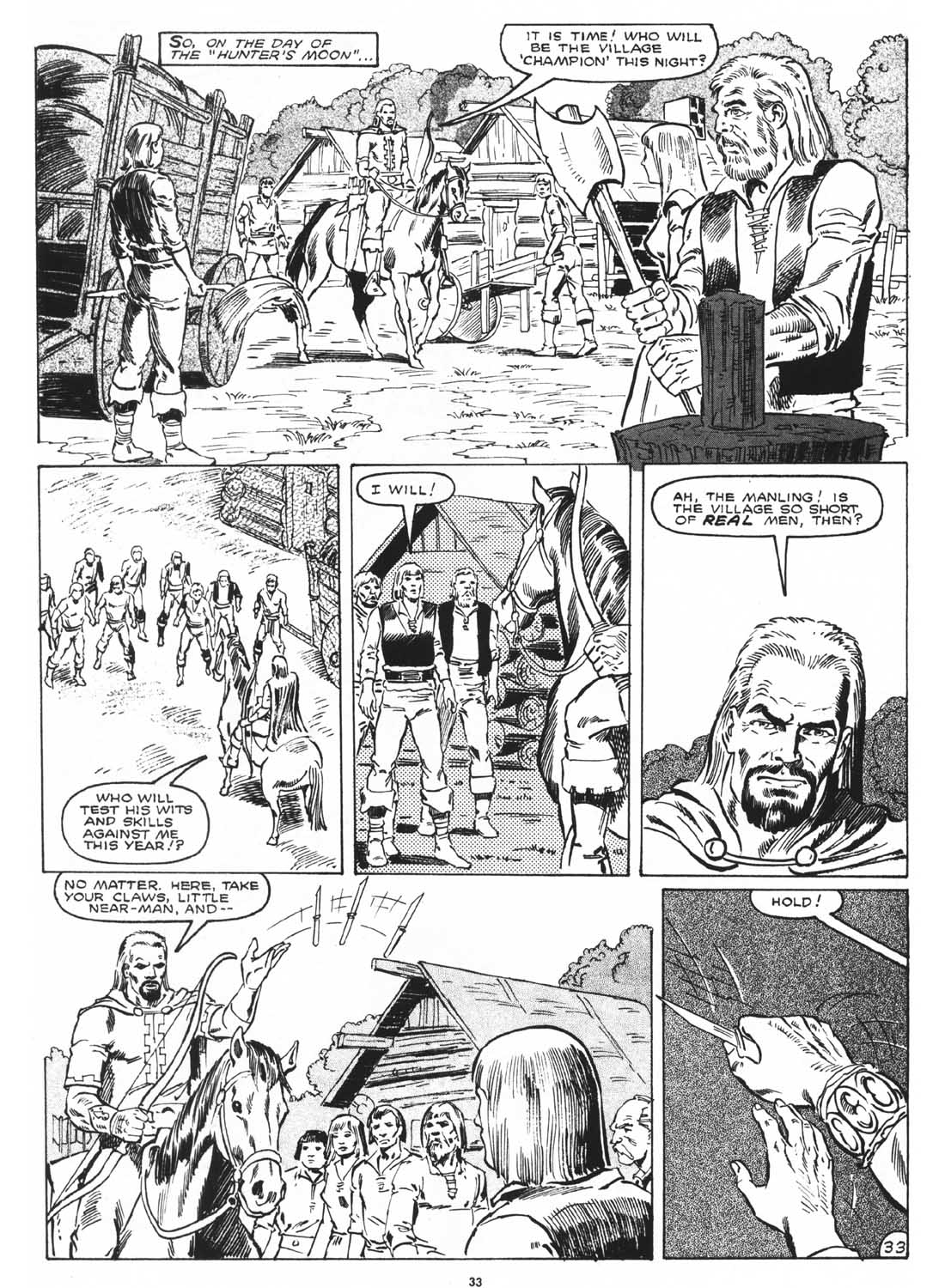 Read online The Savage Sword Of Conan comic -  Issue #171 - 35