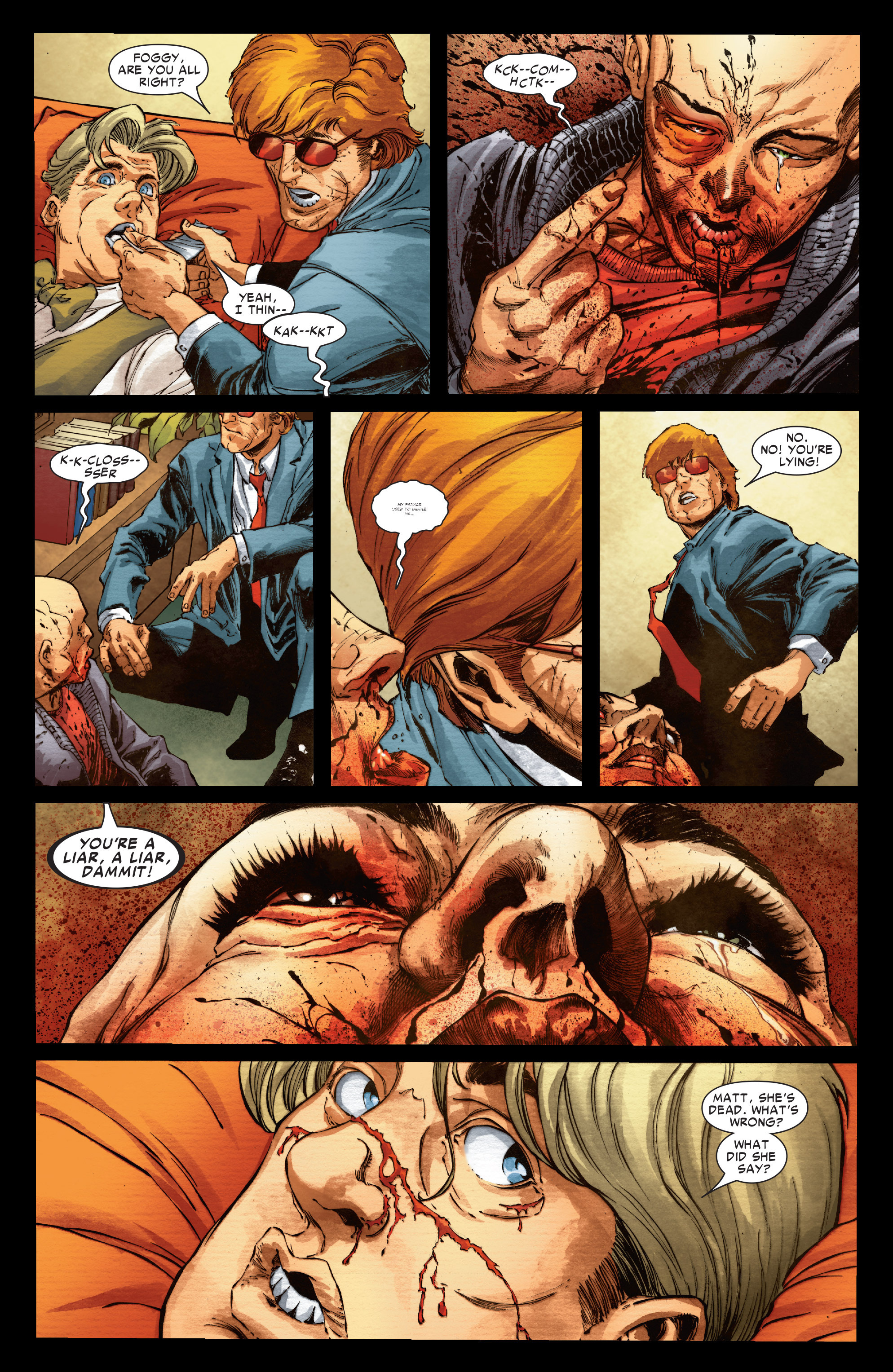Read online Daredevil: Father comic -  Issue #6 - 12