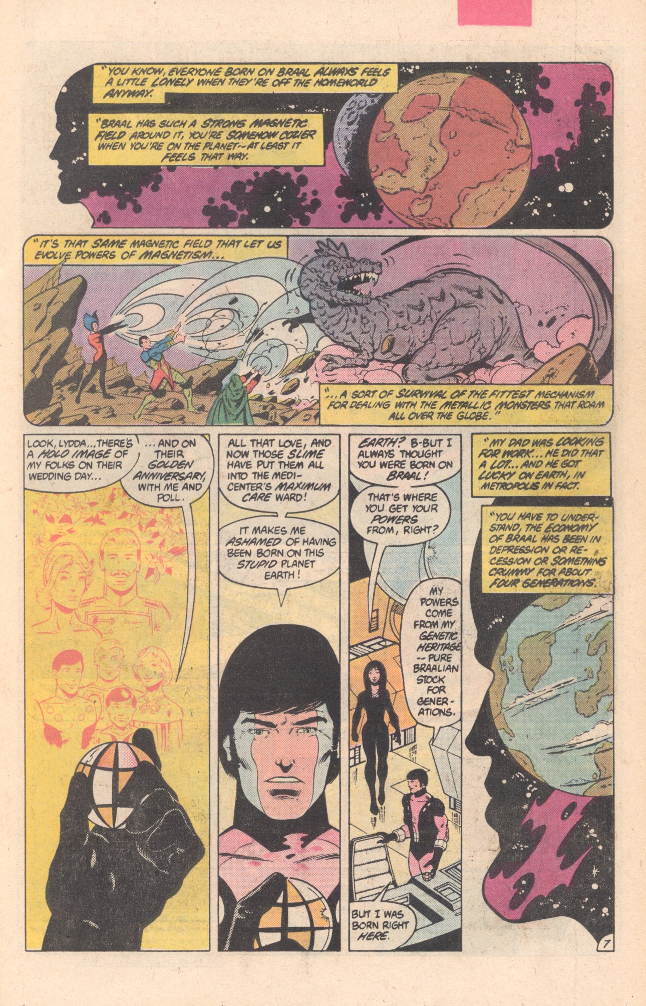 Read online Legion of Super-Heroes (1980) comic -  Issue #297 - 8