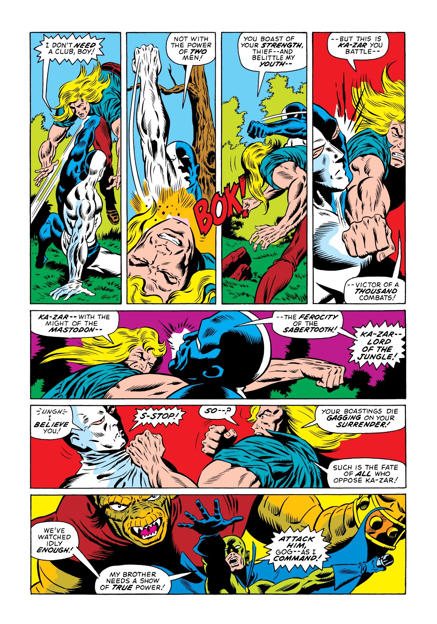Read online Marvel Masterworks: Ka-Zar comic -  Issue # TPB 2 (Part 1) - 35