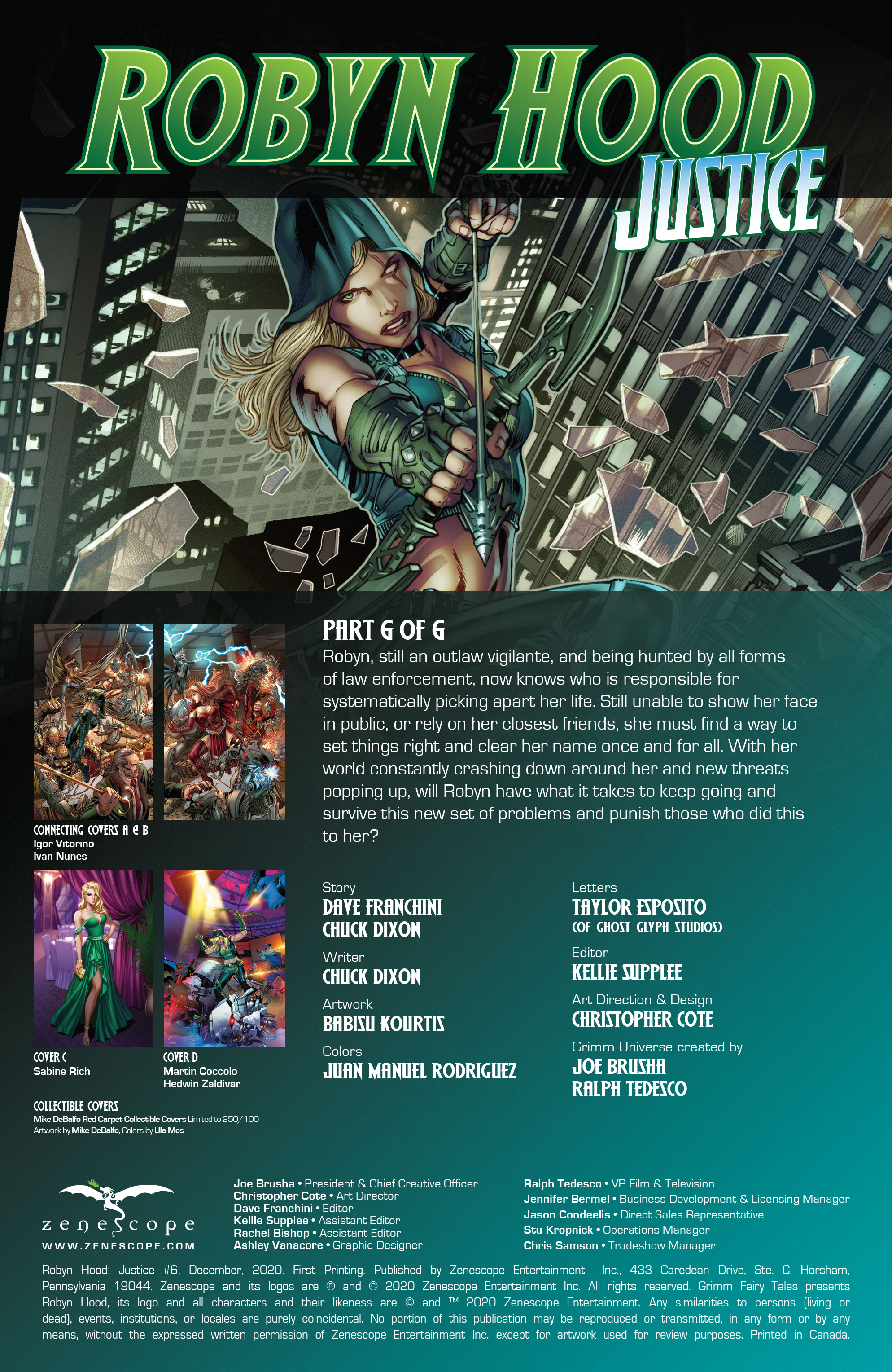 Read online Robyn Hood: Justice comic -  Issue #6 - 2